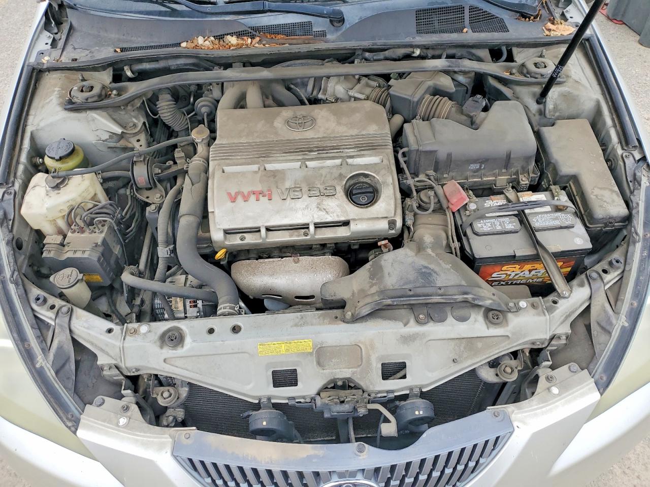 2004 Toyota Camry Solara Sle V6 Silver vin: 4T1CA30P54U009909