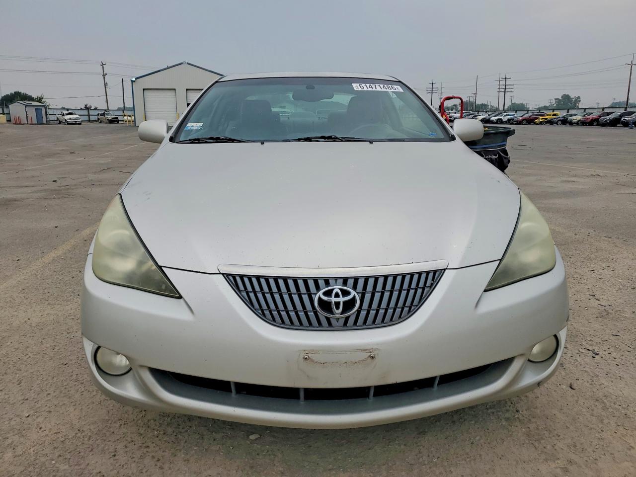 2004 Toyota Camry Solara Sle V6 Silver vin: 4T1CA30P54U009909
