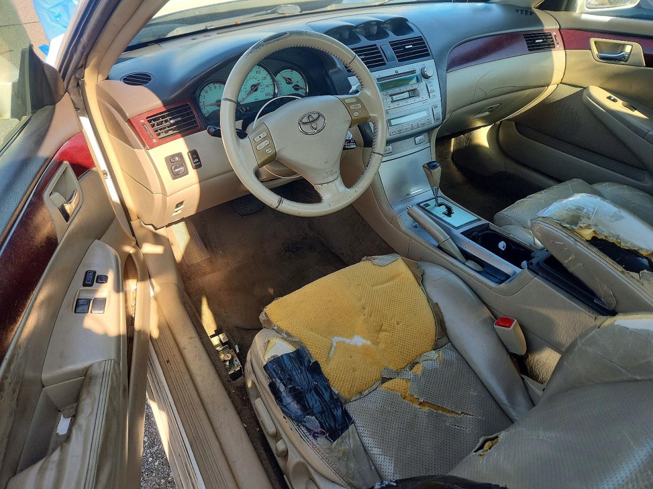 2004 Toyota Camry Solara Sle V6 White vin: 4T1CA30P54U011627