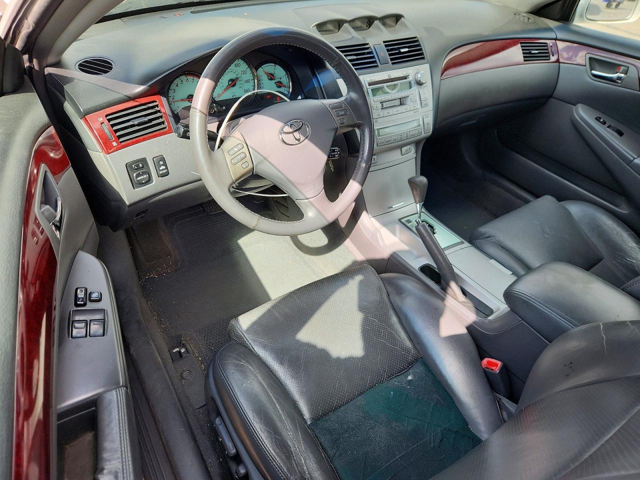 2004 Toyota Camry Solara Sle V6 White vin: 4T1CA30P54U023356