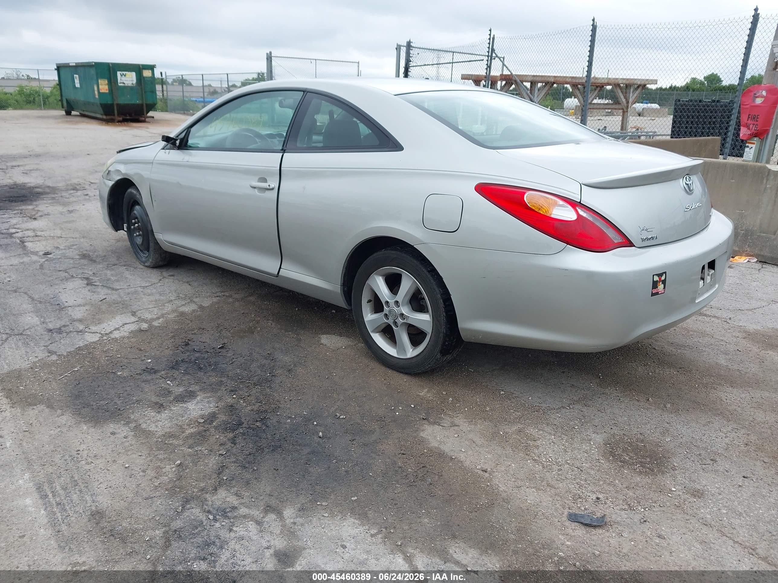 2004 Toyota Camry Solara Sle V6 Silver vin: 4T1CA30P54U028413