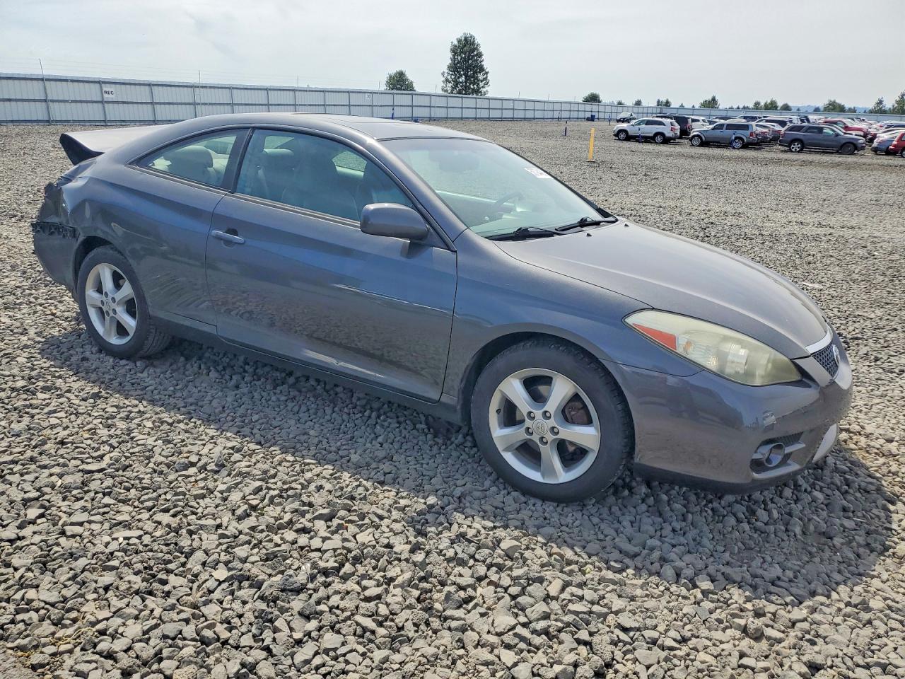 2008 Toyota Camry Solara Sle V6 Gray vin: 4T1CA30P58U142014