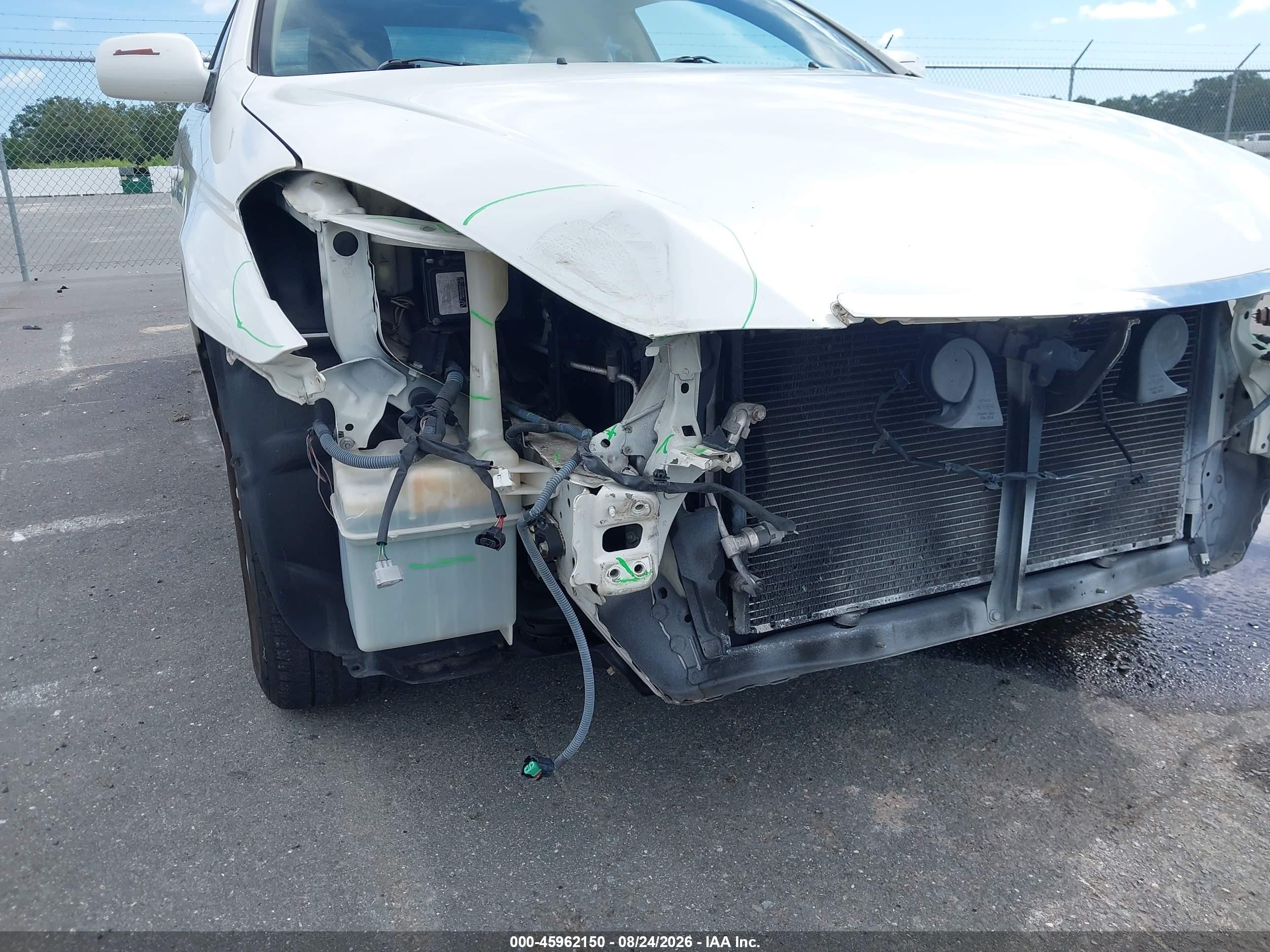 2008 Toyota Camry Solara Se V6 White vin: 4T1CA30P58U154860