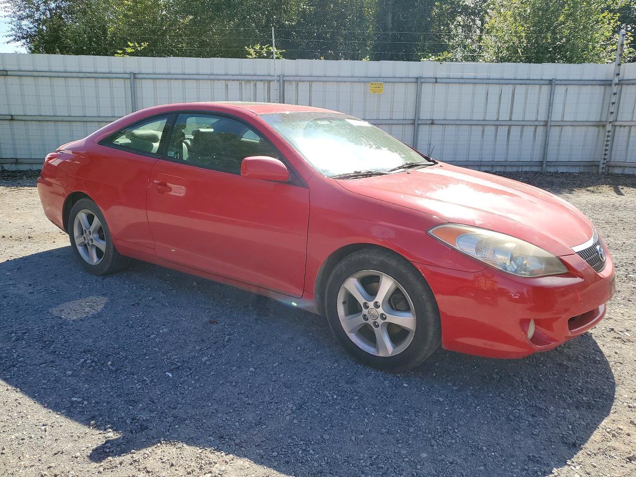 2004 Toyota Camry Solara Sle V6 Red vin: 4T1CA30P64U017002
