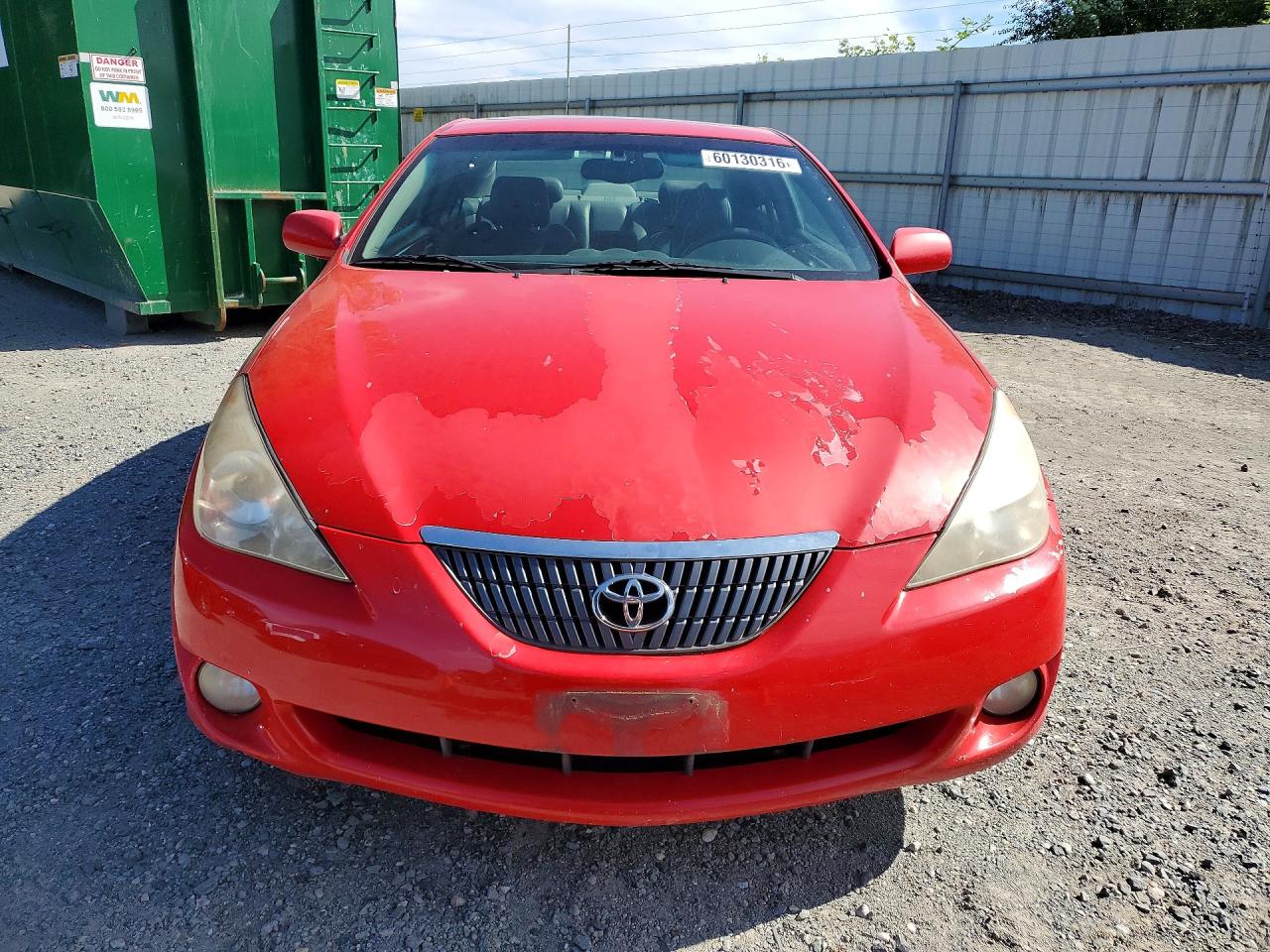 2004 Toyota Camry Solara Sle V6 Red vin: 4T1CA30P64U017002
