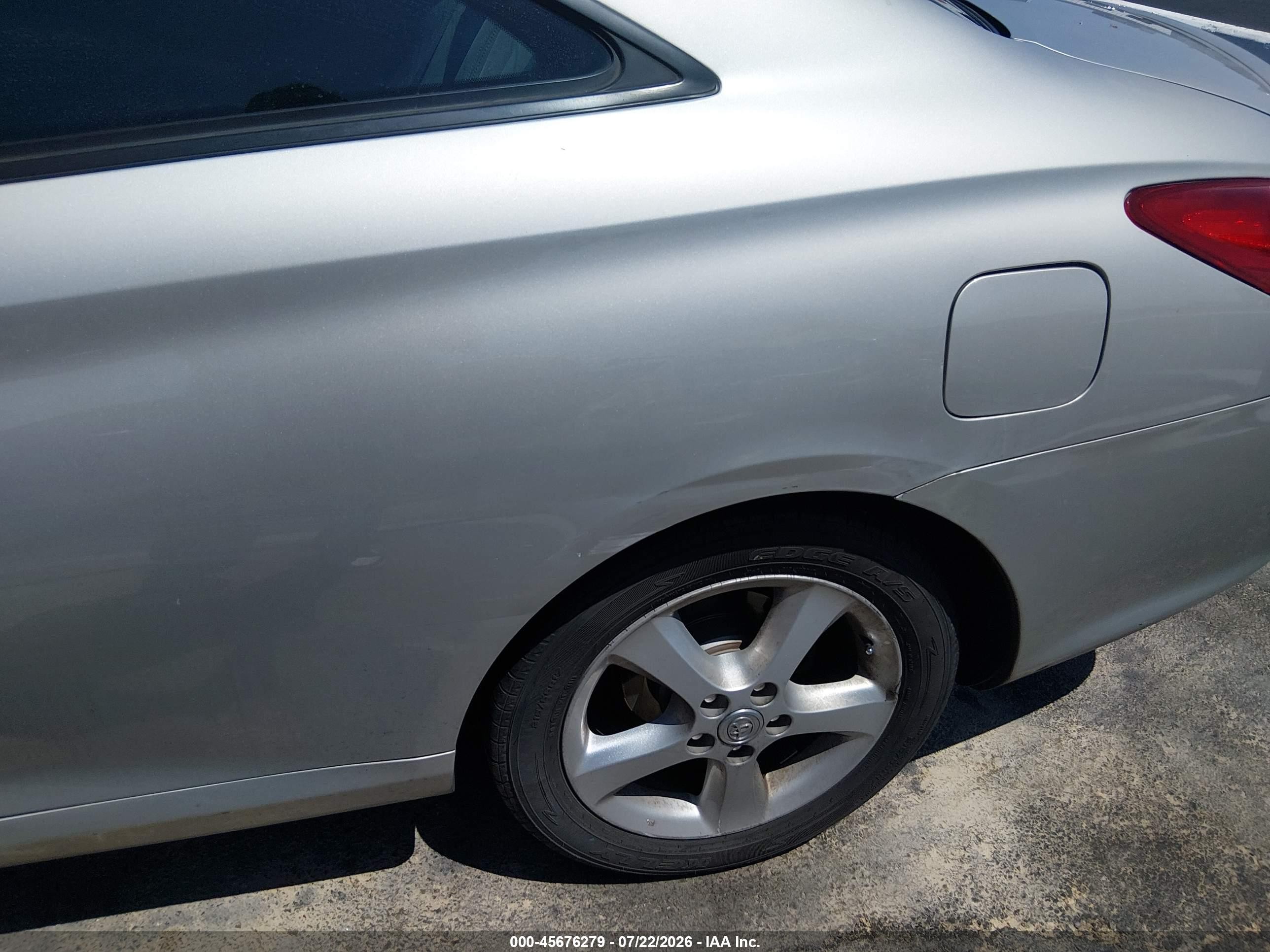 2006 Toyota Camry Solara Sle V6 Gray vin: 4T1CA30P66U100707