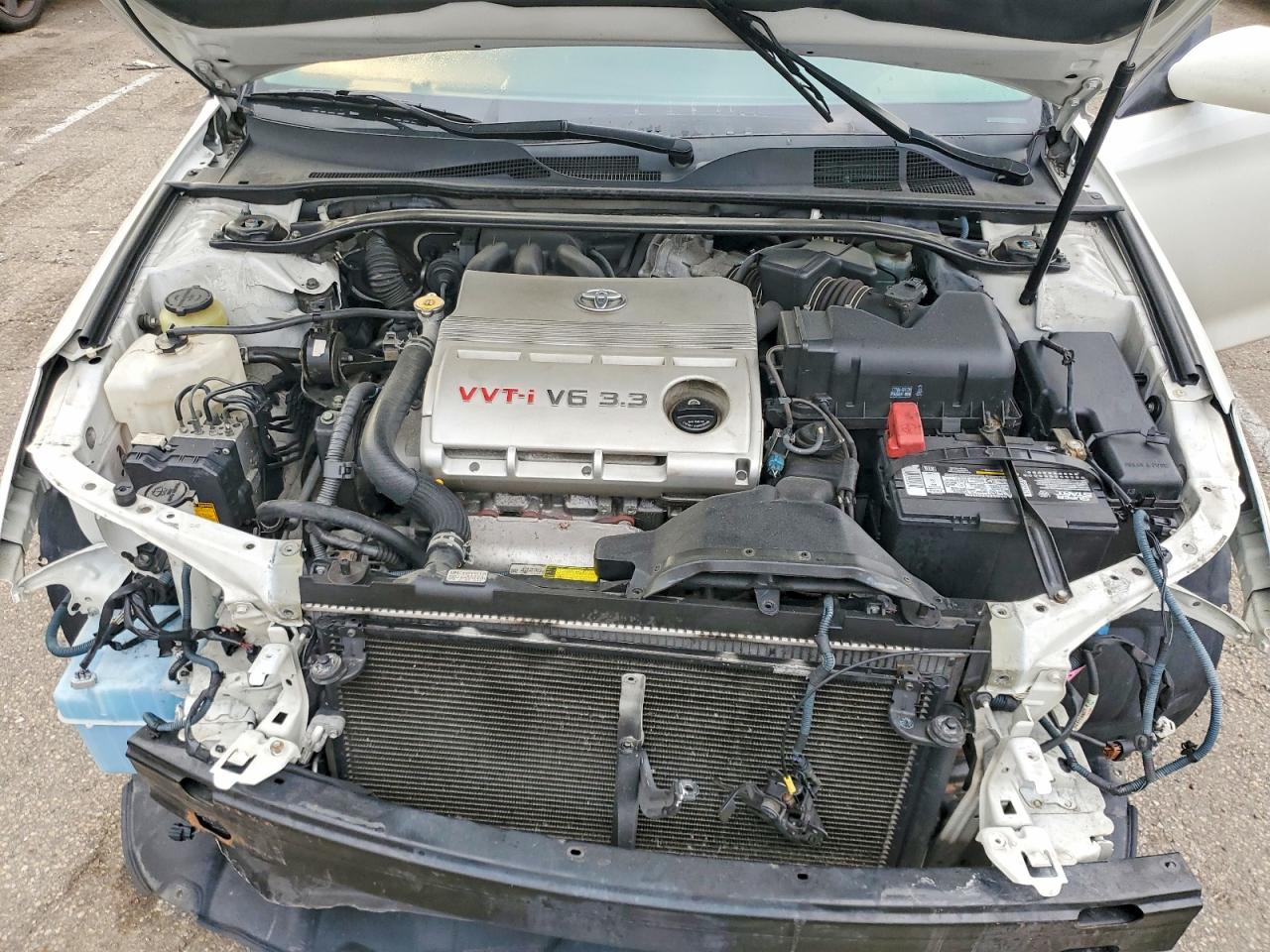2008 Toyota Camry Solara Sle V6 White vin: 4T1CA30P68U149473