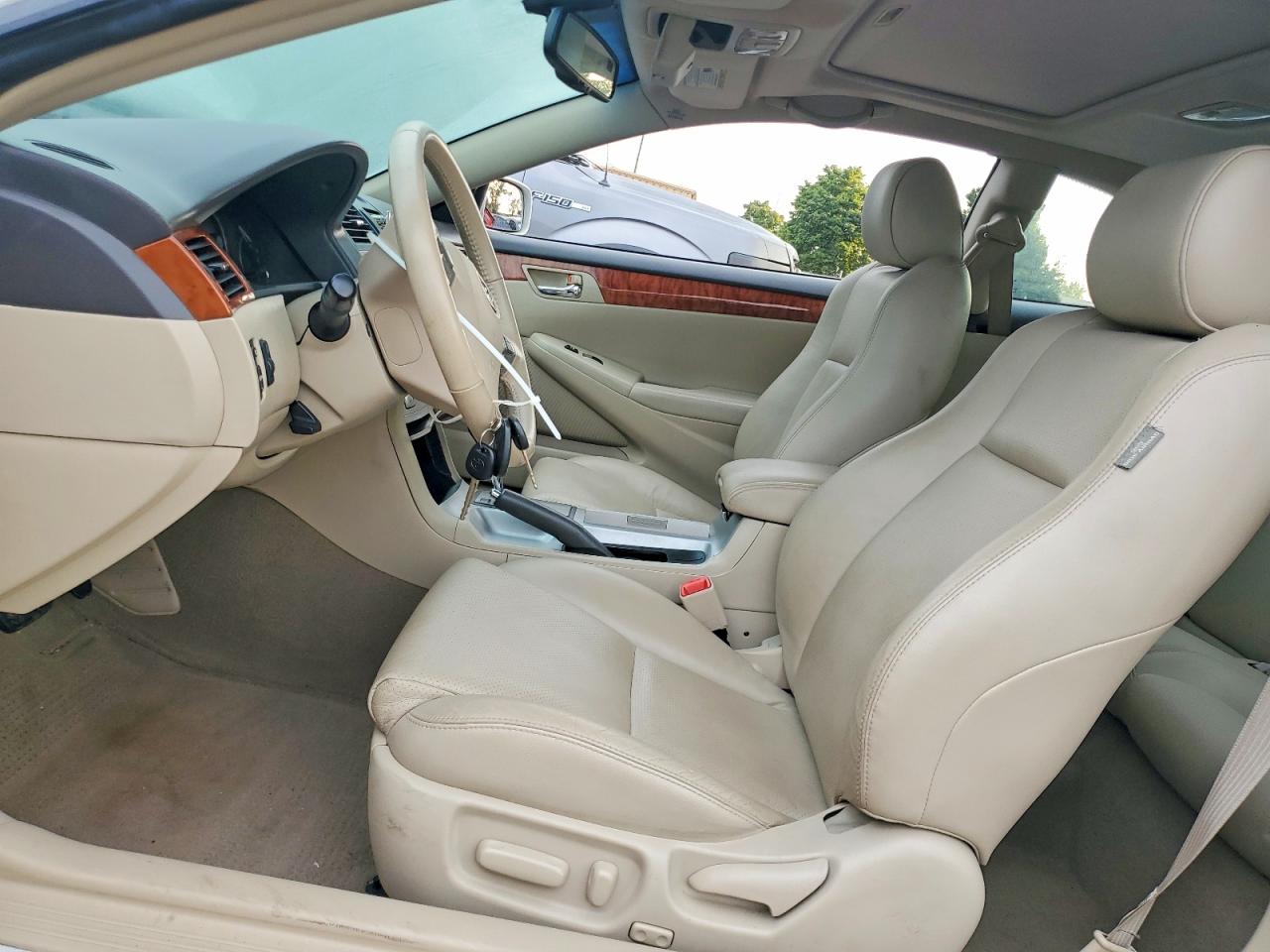 2008 Toyota Camry Solara Sle V6 White vin: 4T1CA30P68U149473