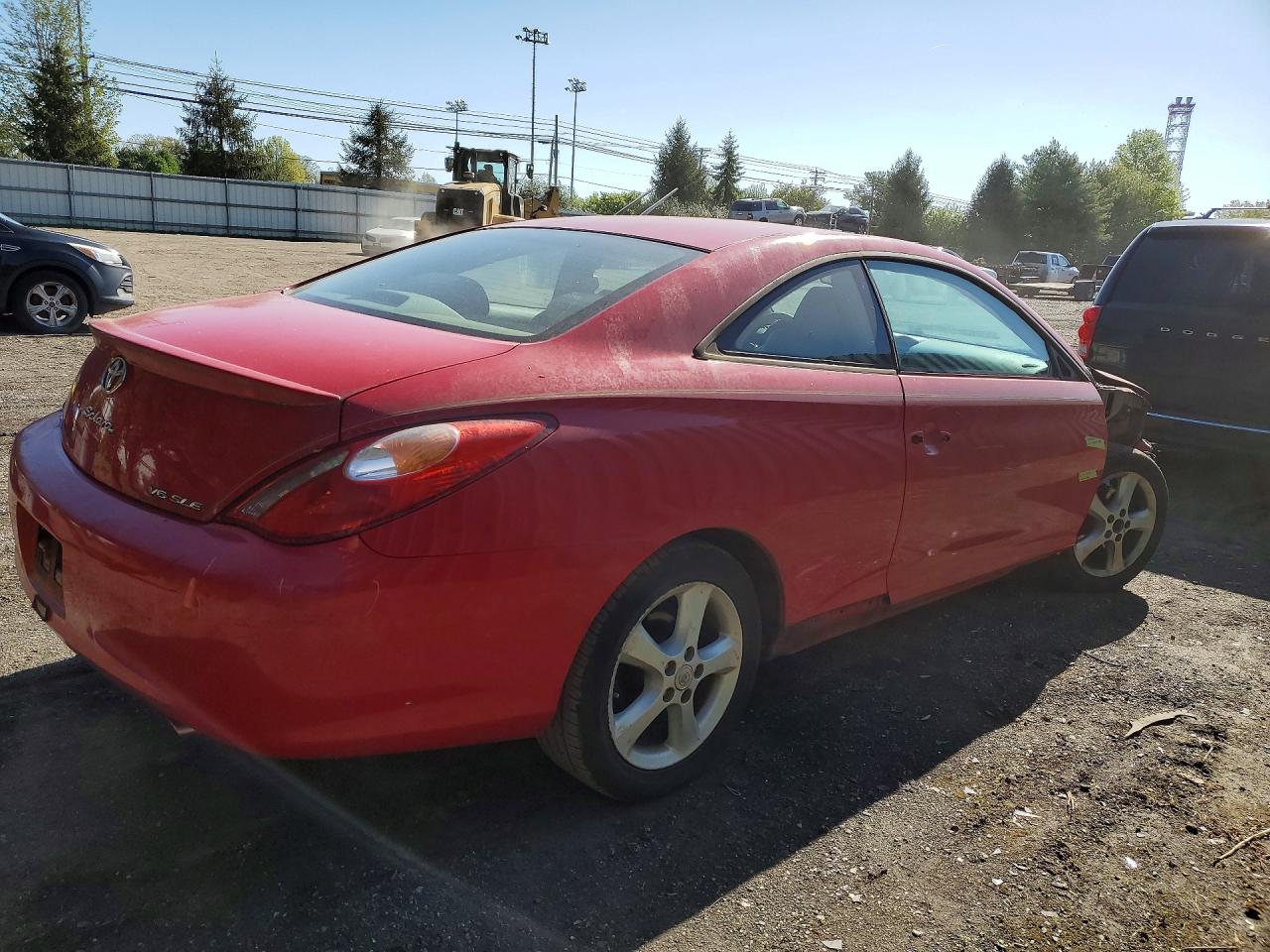 2004 Toyota Camry Solara Sle V6 Red vin: 4T1CA30P84U004137