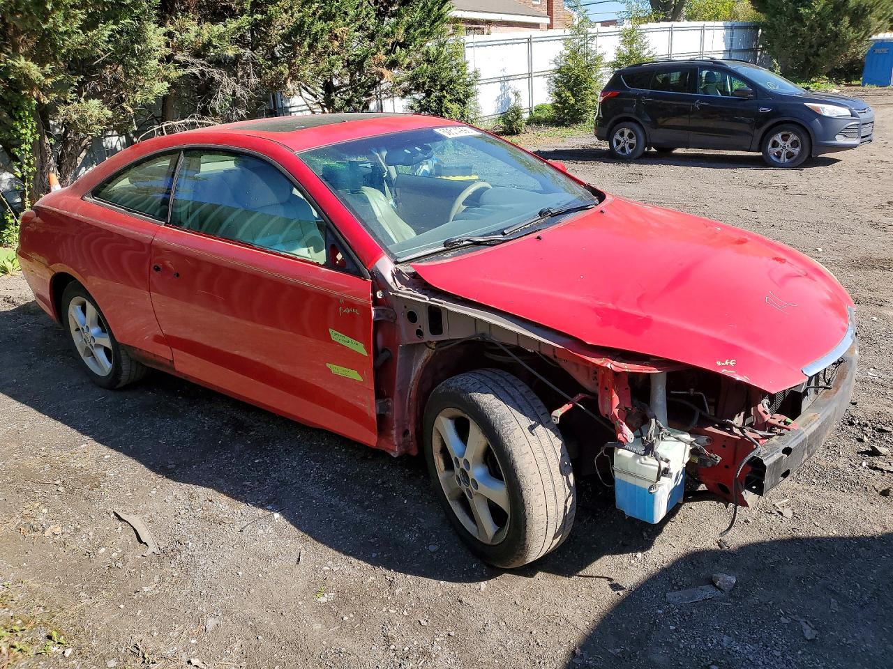 2004 Toyota Camry Solara Sle V6 Red vin: 4T1CA30P84U004137