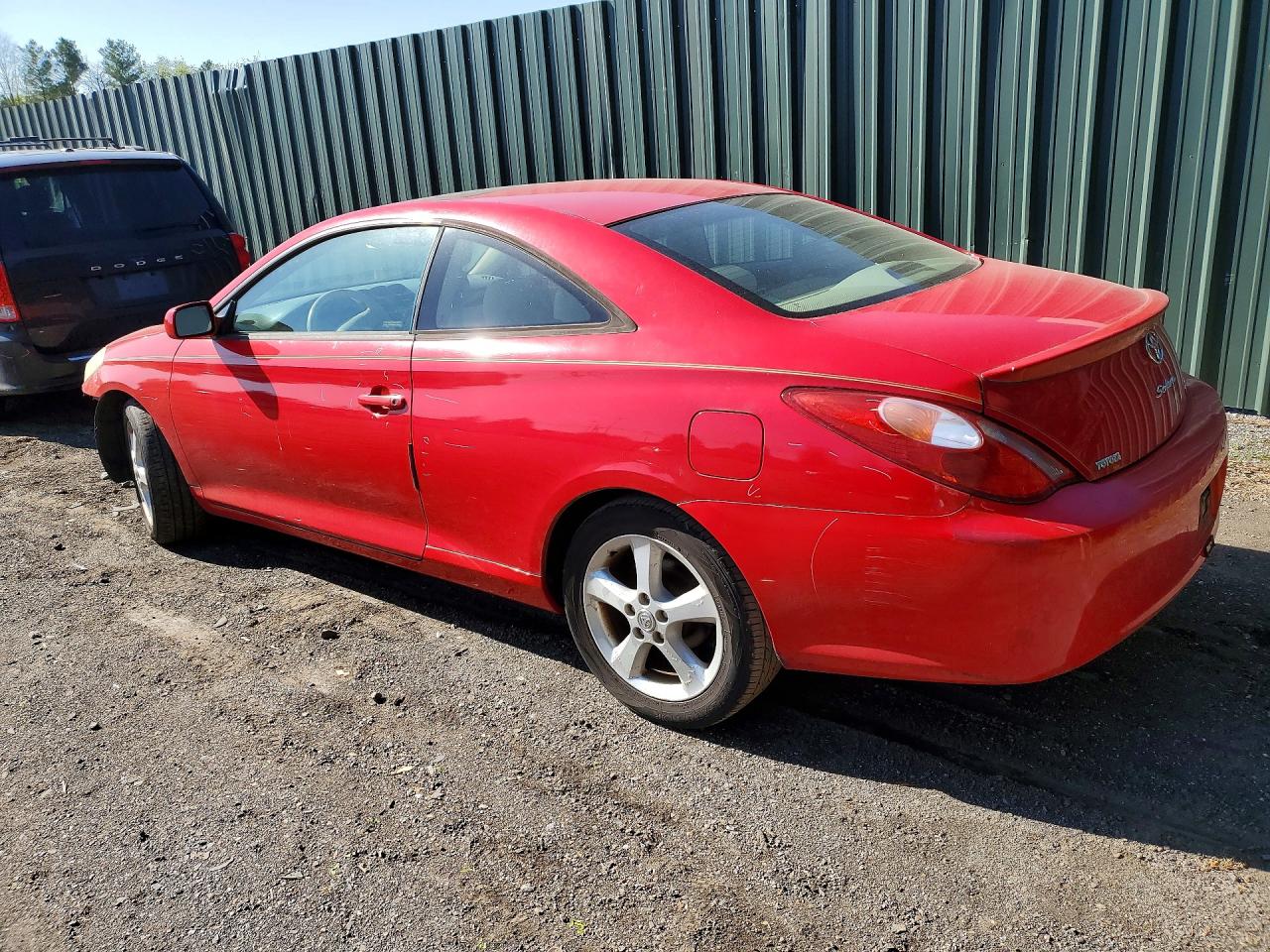 2004 Toyota Camry Solara Sle V6 Red vin: 4T1CA30P84U004137