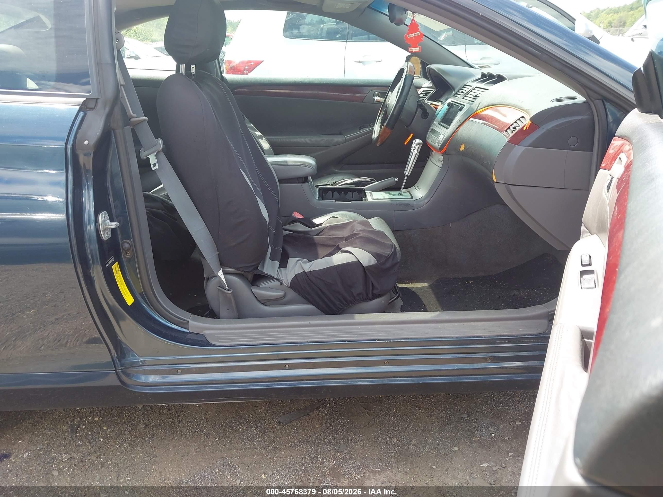 2005 Toyota Camry Solara Sle V6 Blue vin: 4T1CA30P85U040511