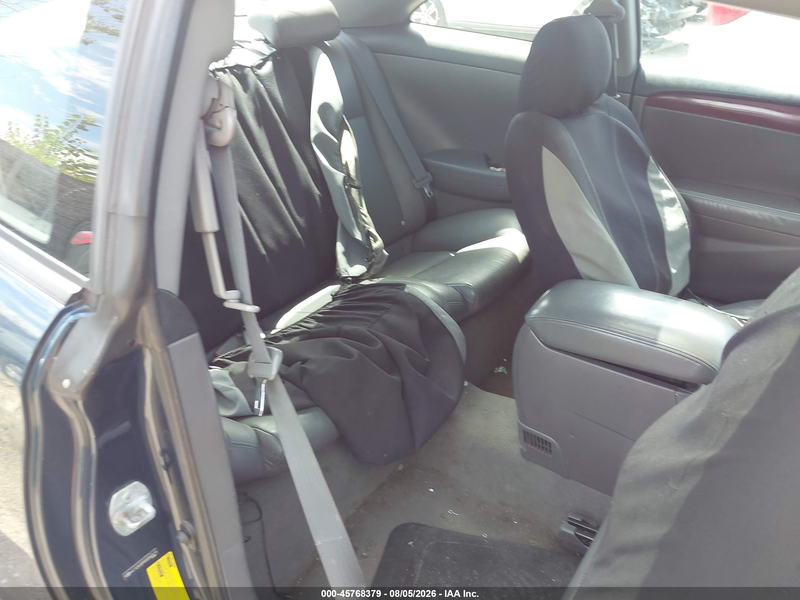 2005 Toyota Camry Solara Sle V6 Blue vin: 4T1CA30P85U040511
