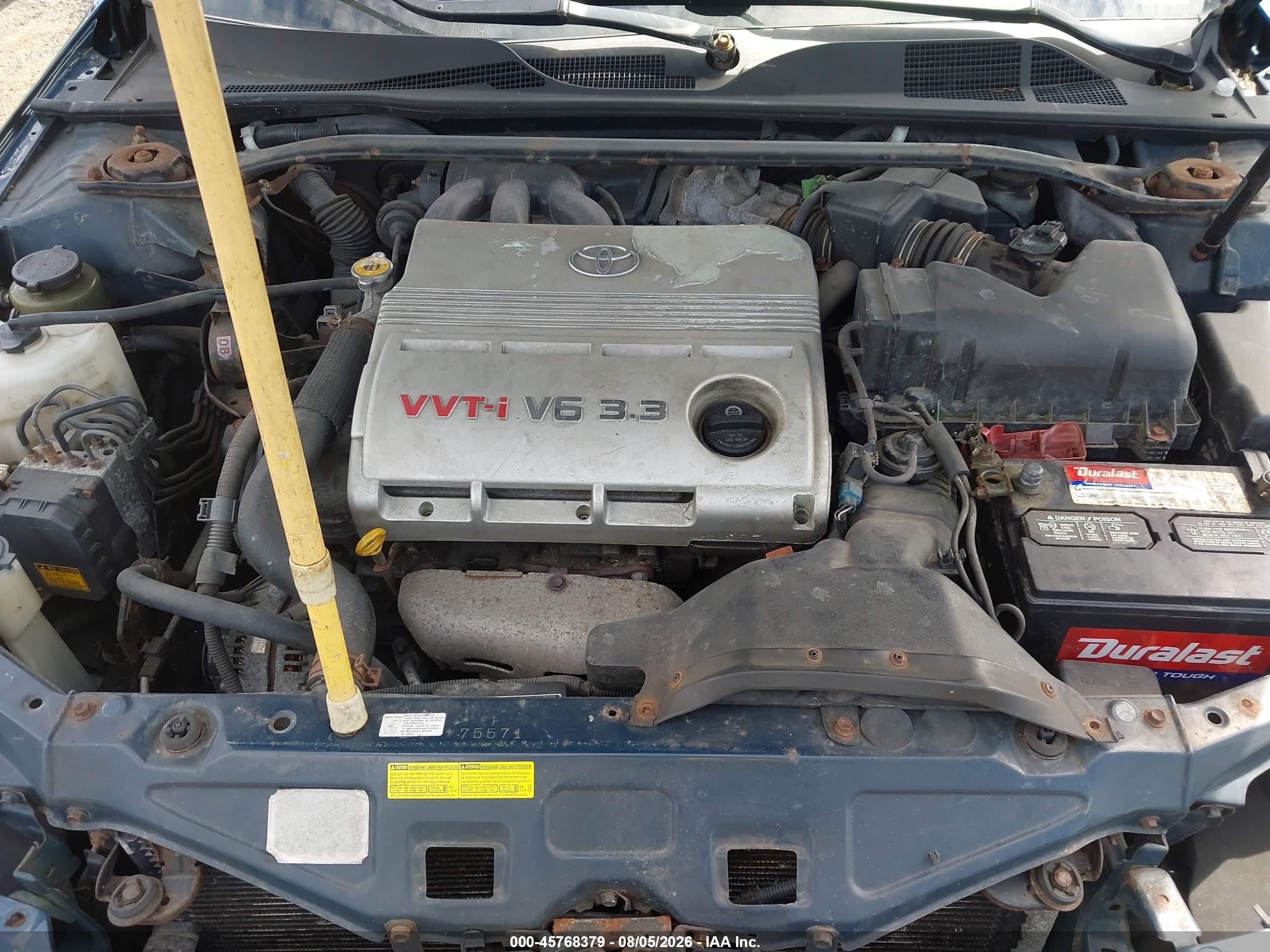 2005 Toyota Camry Solara Sle V6 Blue vin: 4T1CA30P85U040511