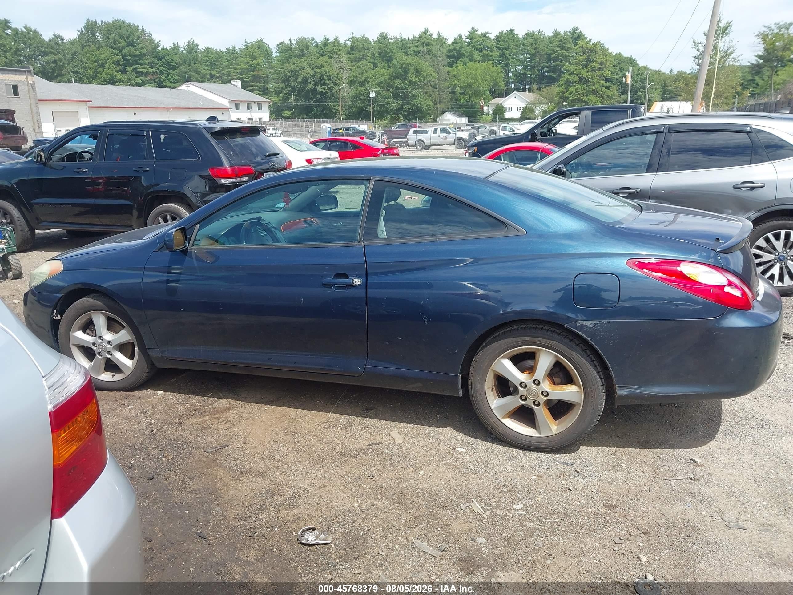 2005 Toyota Camry Solara Sle V6 Blue vin: 4T1CA30P85U040511