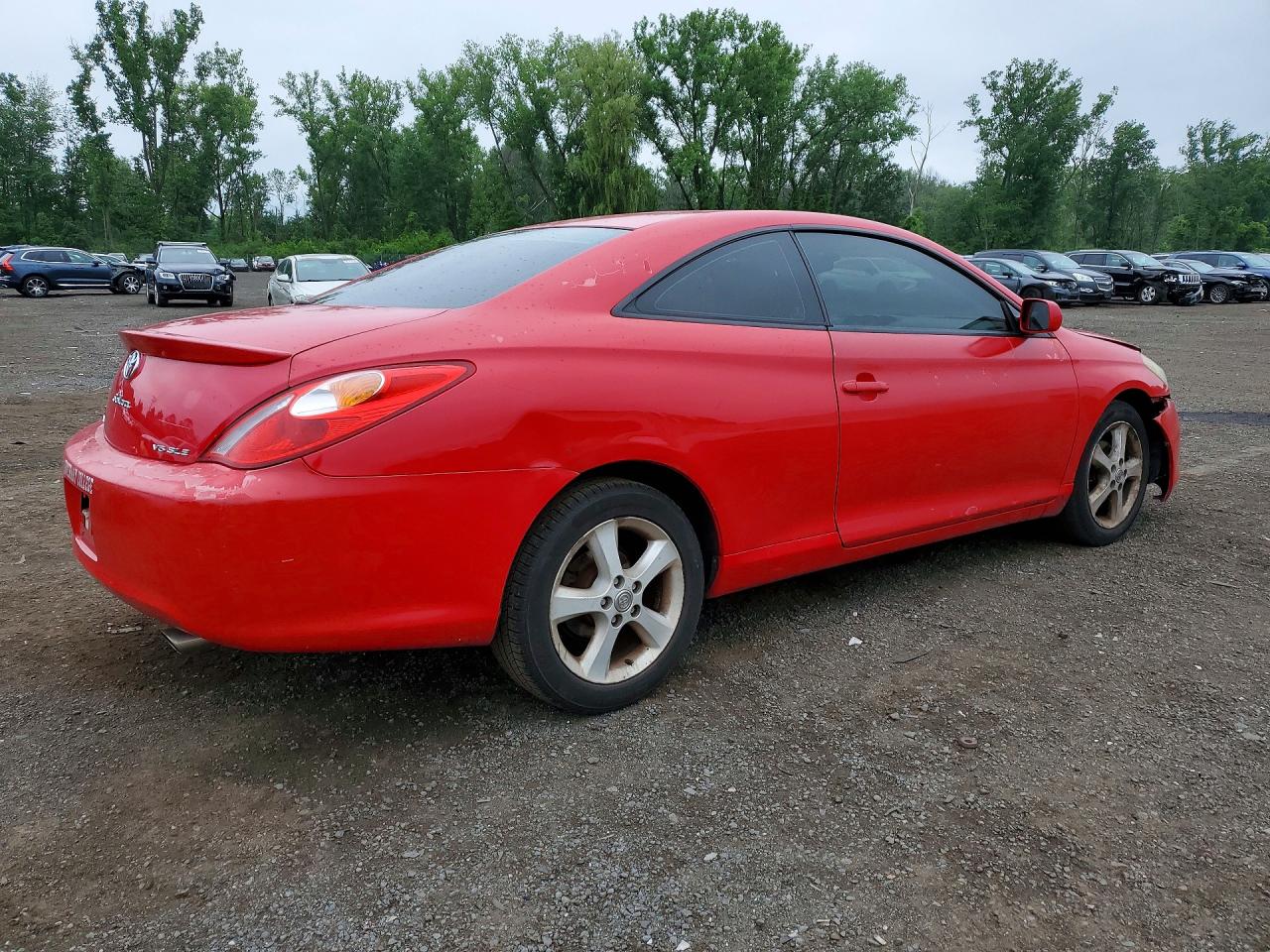 2006 Toyota Camry Solara Sle V6 Red vin: 4T1CA30P86U077219