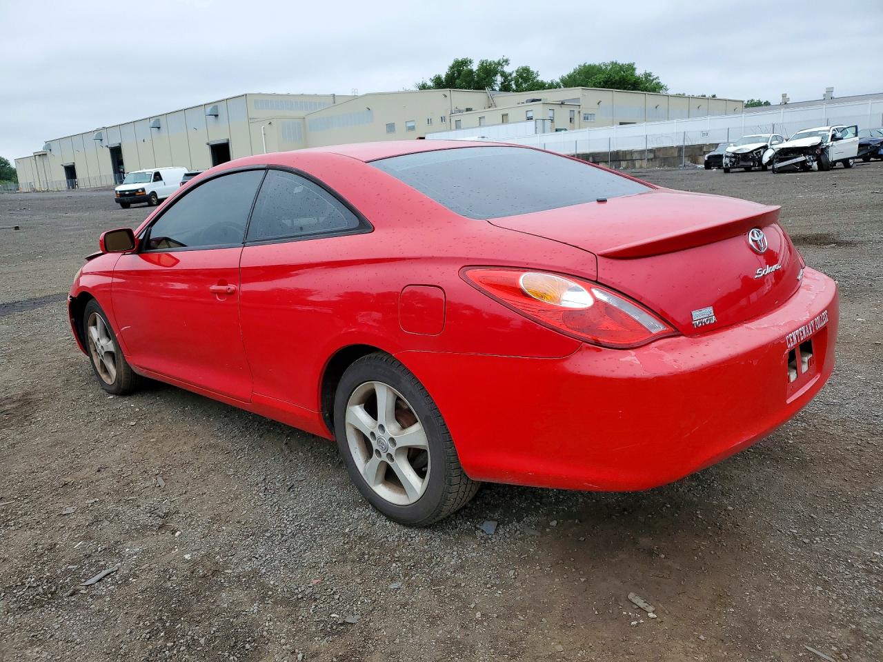 2006 Toyota Camry Solara Sle V6 Red vin: 4T1CA30P86U077219