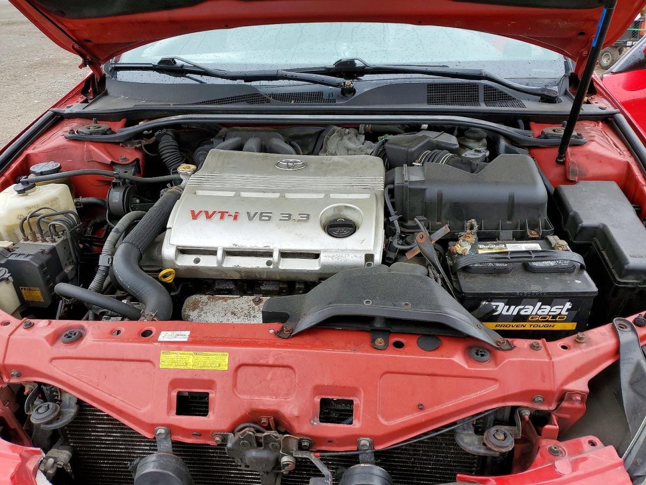 2006 Toyota Camry Solara Sle V6 Red vin: 4T1CA30P86U077219