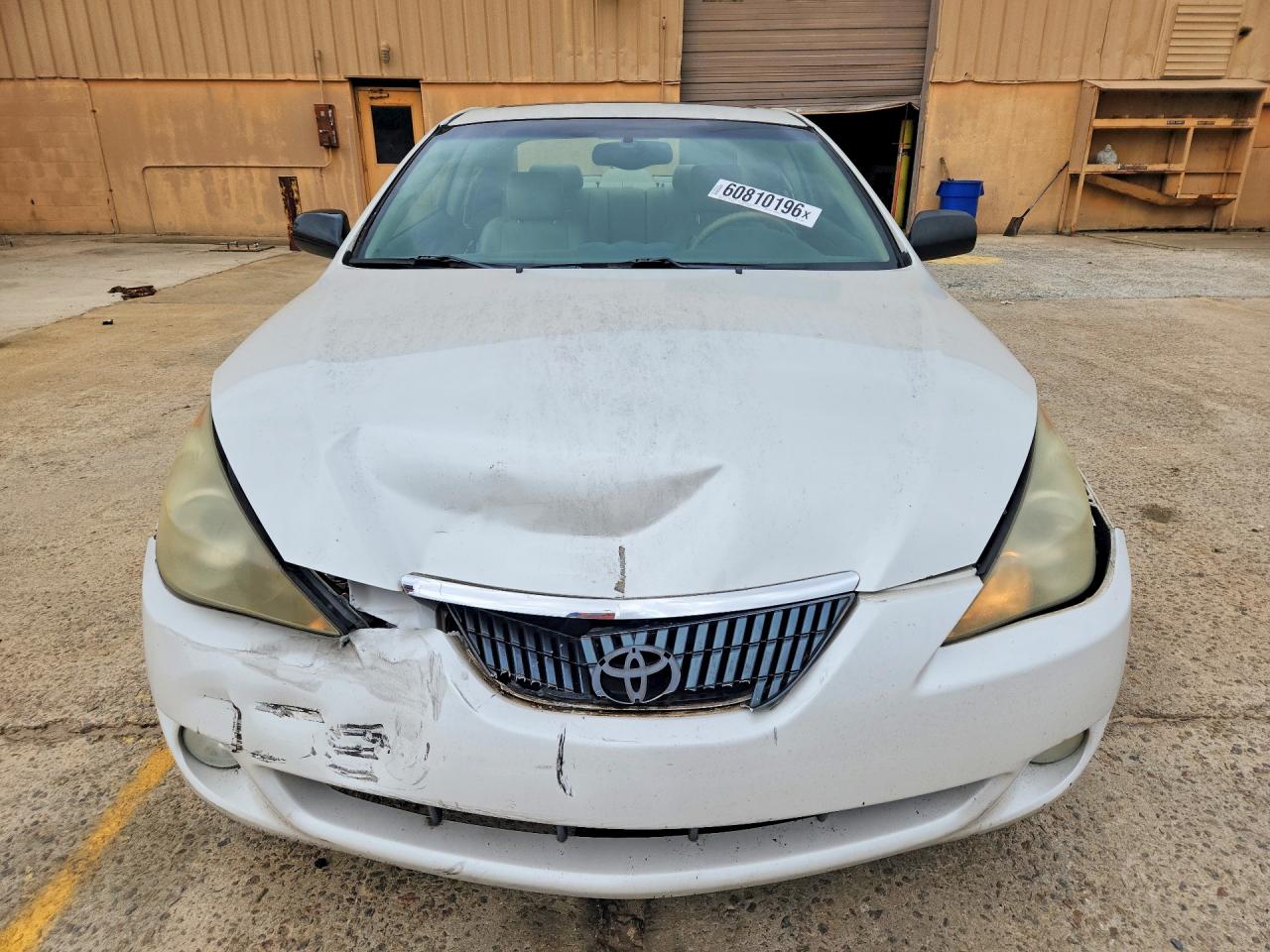 2006 Toyota Camry Solara Sle V6 White vin: 4T1CA30P86U079486