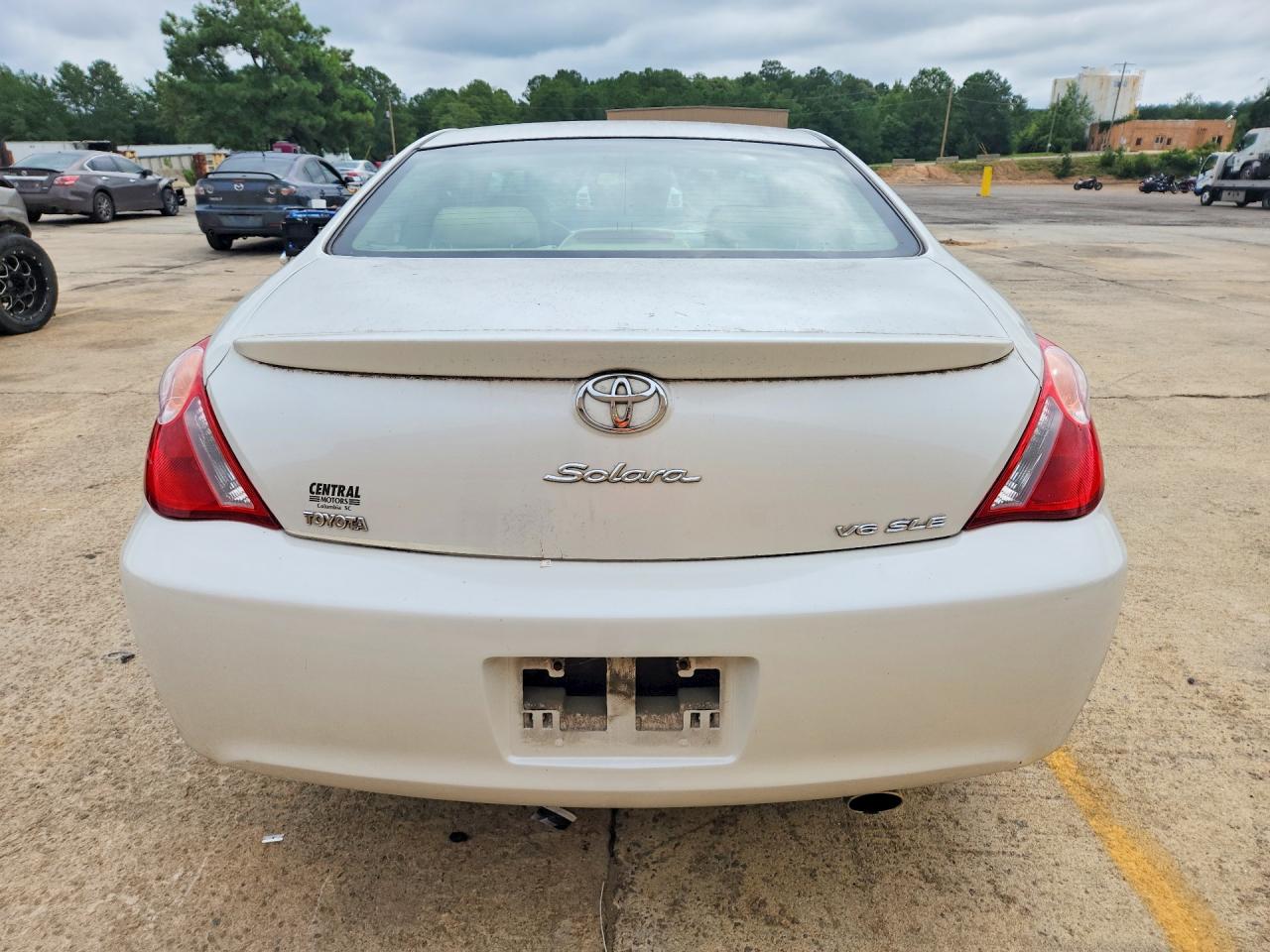 2006 Toyota Camry Solara Sle V6 White vin: 4T1CA30P86U079486