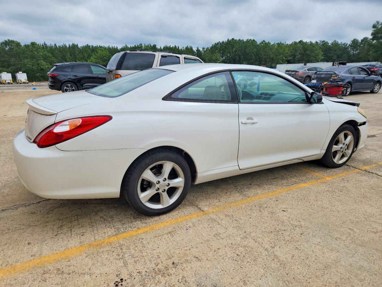 2006 Toyota Camry Solara Sle V6 White vin: 4T1CA30P86U079486