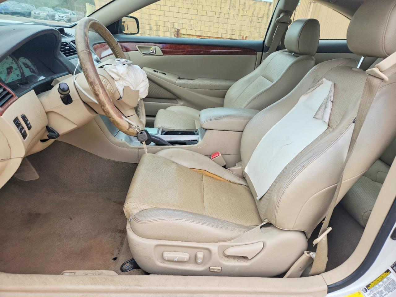 2006 Toyota Camry Solara Sle V6 White vin: 4T1CA30P86U079486
