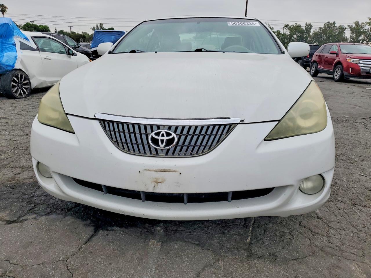 2006 Toyota Camry Solara Sle V6 White vin: 4T1CA30P86U101406
