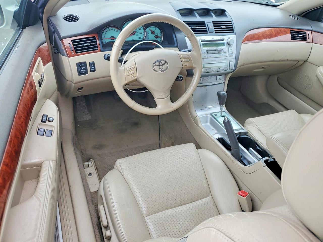 2006 Toyota Camry Solara Sle V6 White vin: 4T1CA30P86U101406
