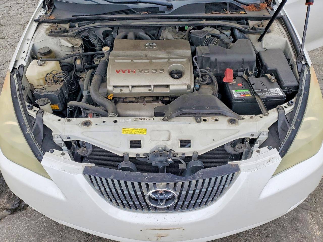 2006 Toyota Camry Solara Sle V6 White vin: 4T1CA30P86U101406