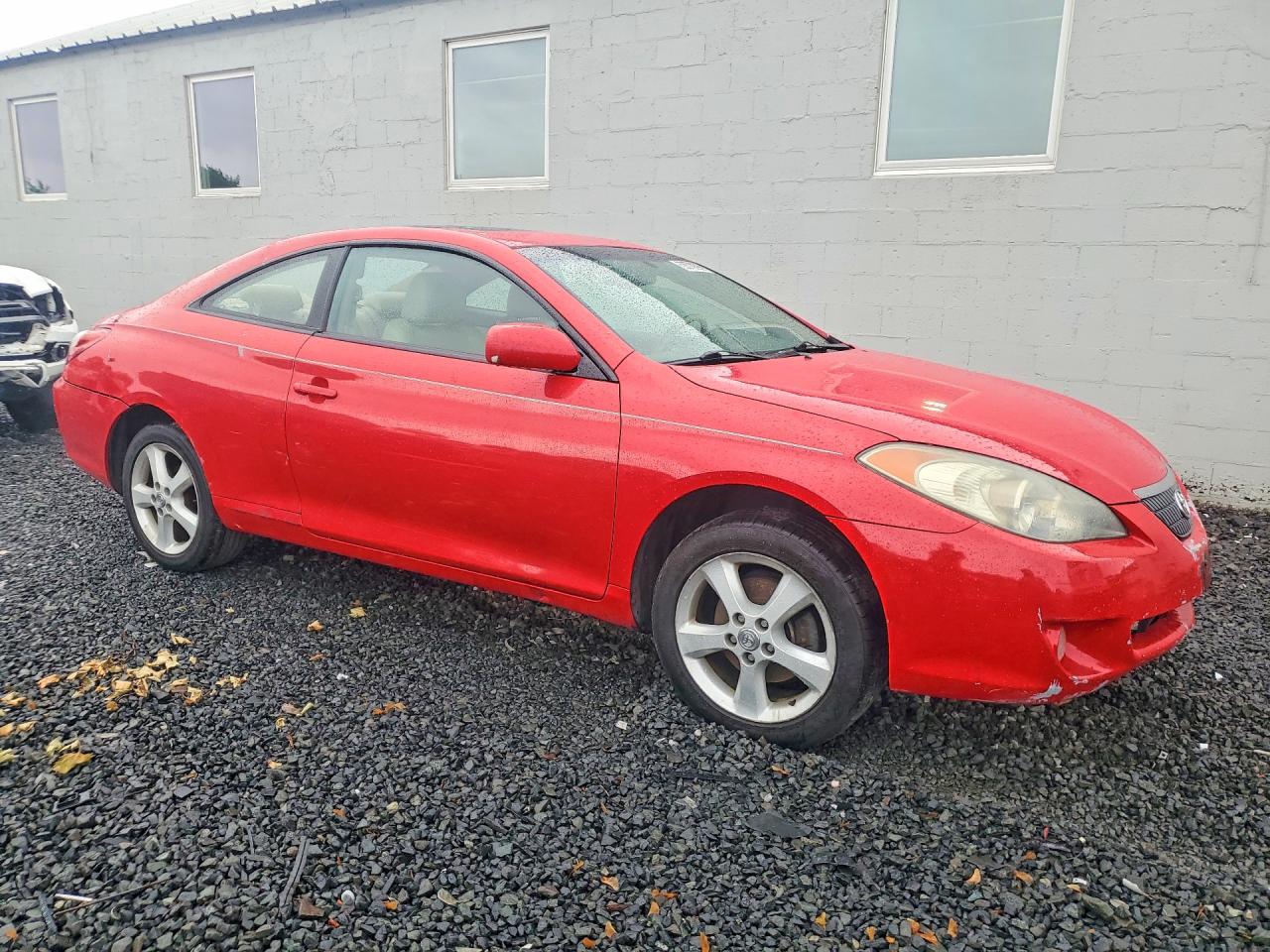 2004 Toyota Camry Solara Sle V6 Red vin: 4T1CA30P94U003501