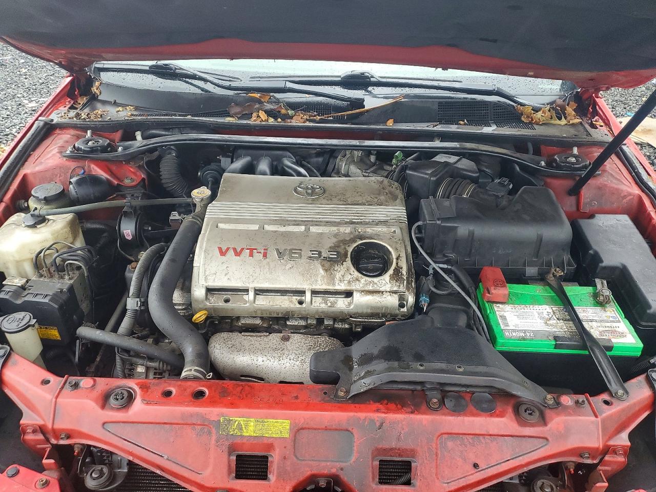 2004 Toyota Camry Solara Sle V6 Red vin: 4T1CA30P94U003501