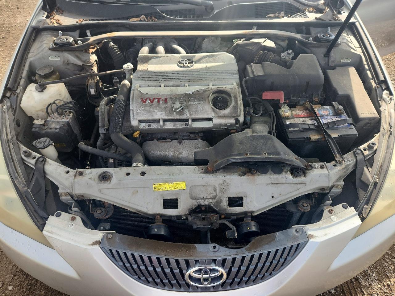 2004 Toyota Camry Solara Se V6 Серебряный vin: 4T1CA30P94U009346