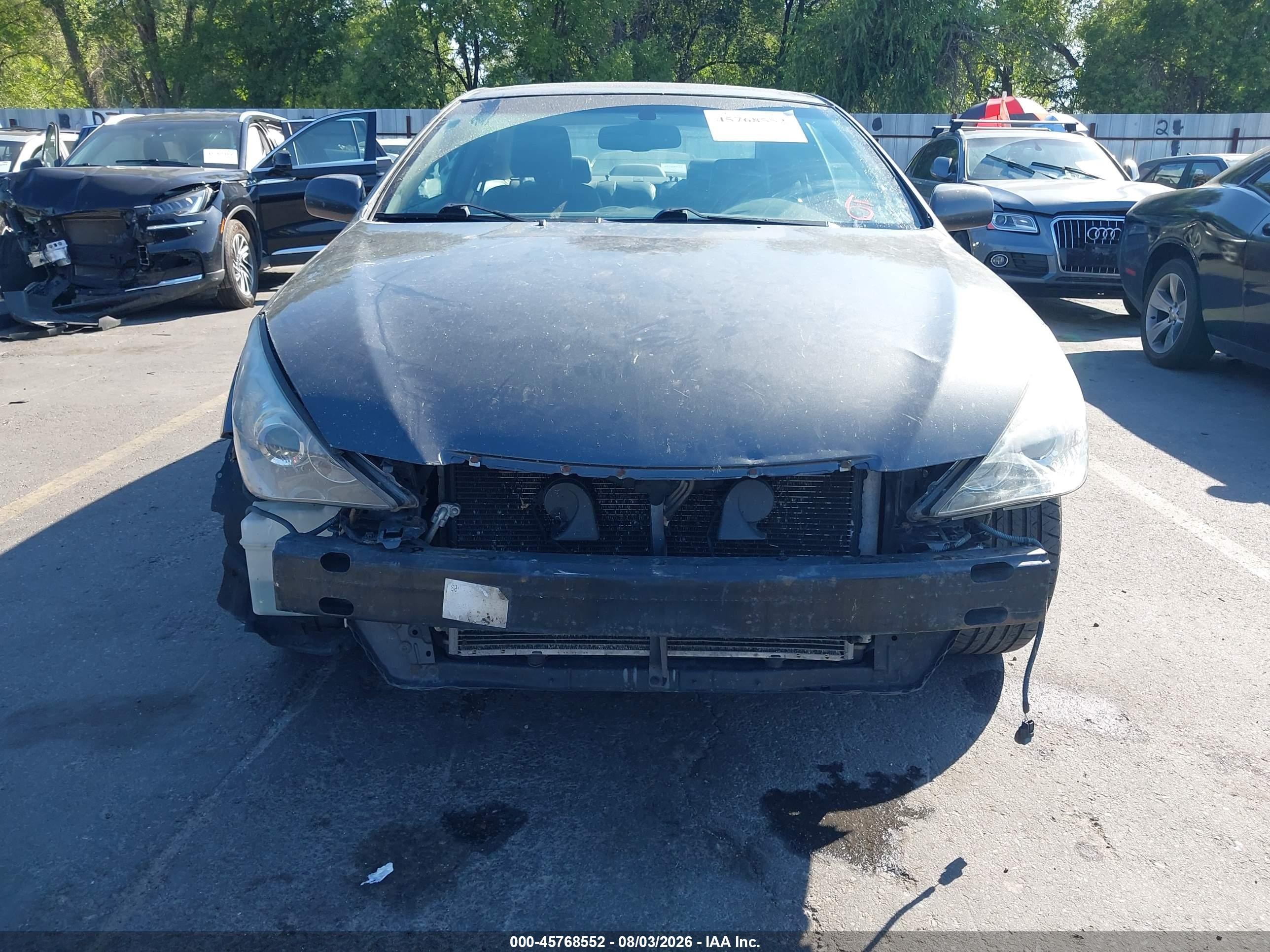 2007 Toyota Camry Solara Sle V6 Gray vin: 4T1CA30PX7U133209