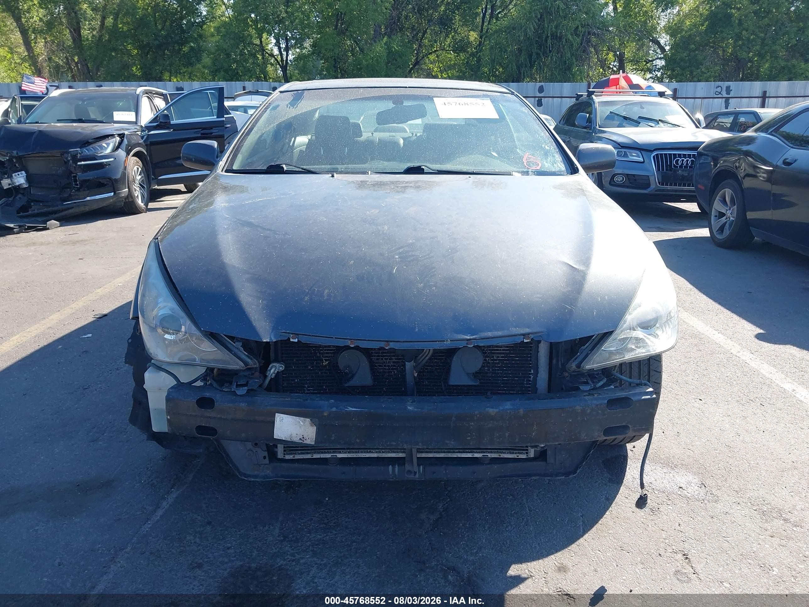 2007 Toyota Camry Solara Sle V6 Gray vin: 4T1CA30PX7U133209