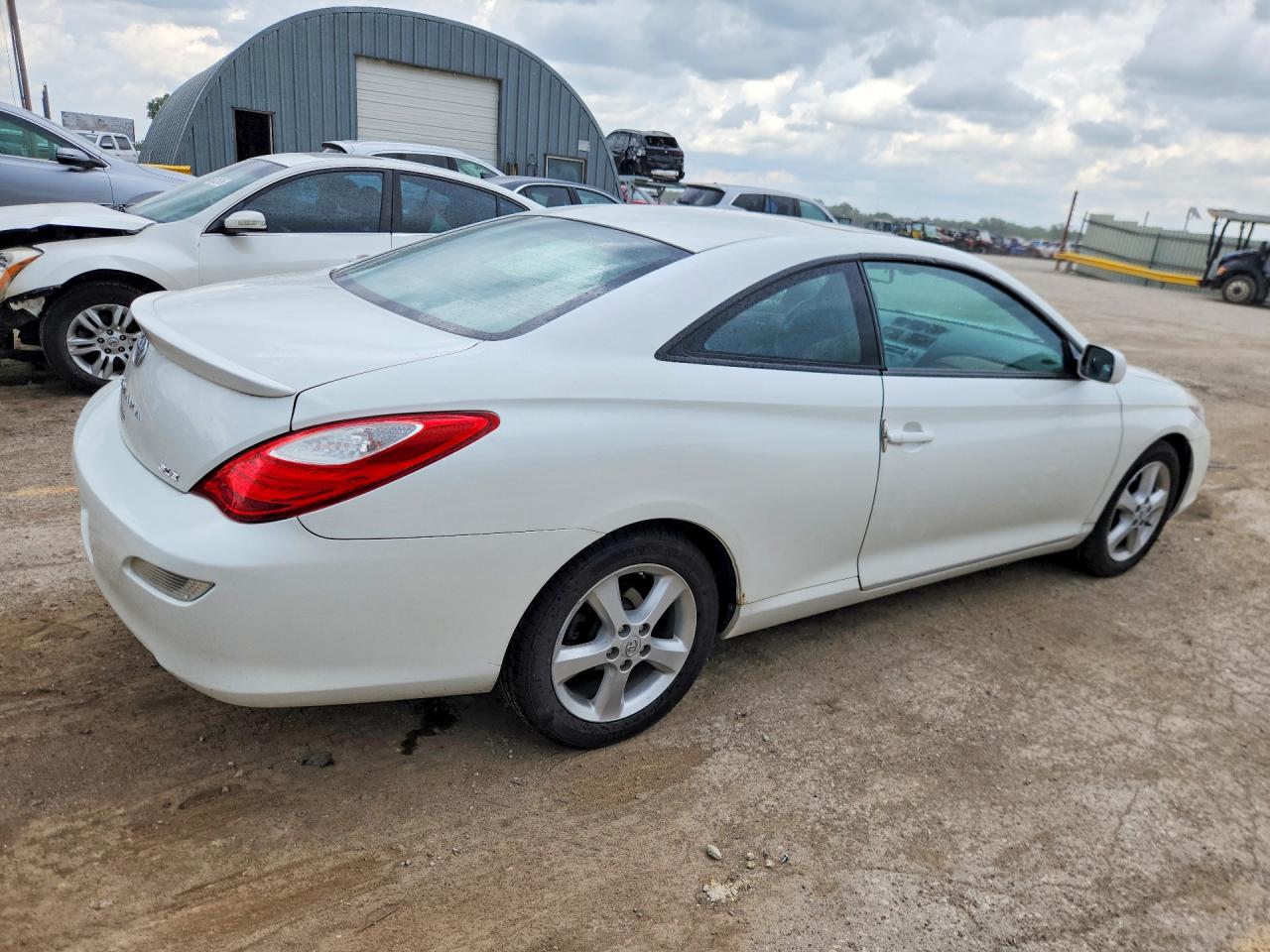2008 Toyota Camry Solara Sle V6 White vin: 4T1CA30PX8U156541