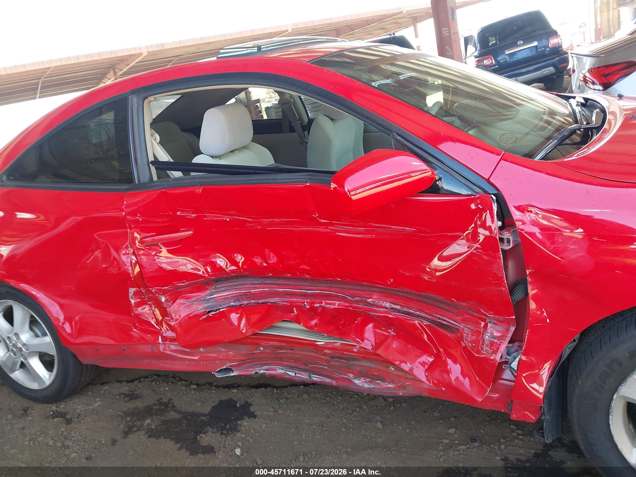 2004 Toyota Camry Solara Se V6 Red vin: 4T1CA38P04U010633