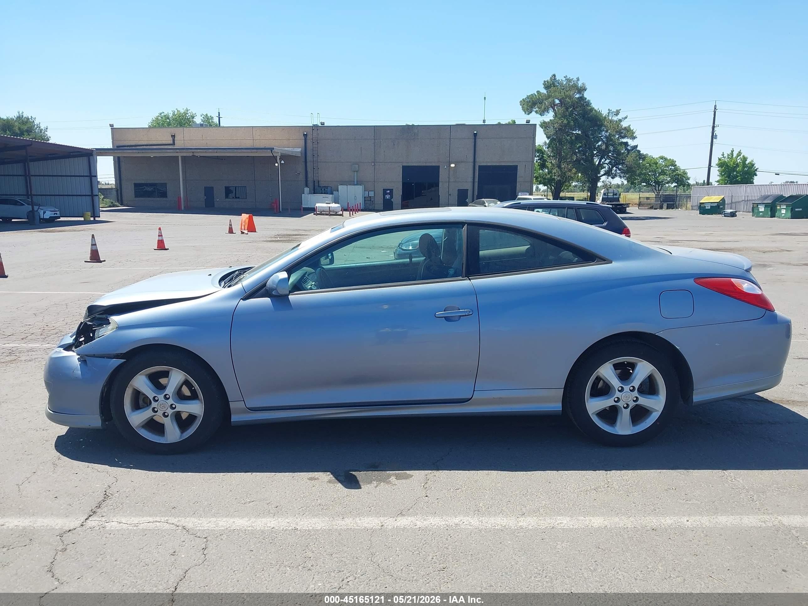 2006 Toyota Camry Solara Se Sport V6 Blue vin: 4T1CA38P06U078949