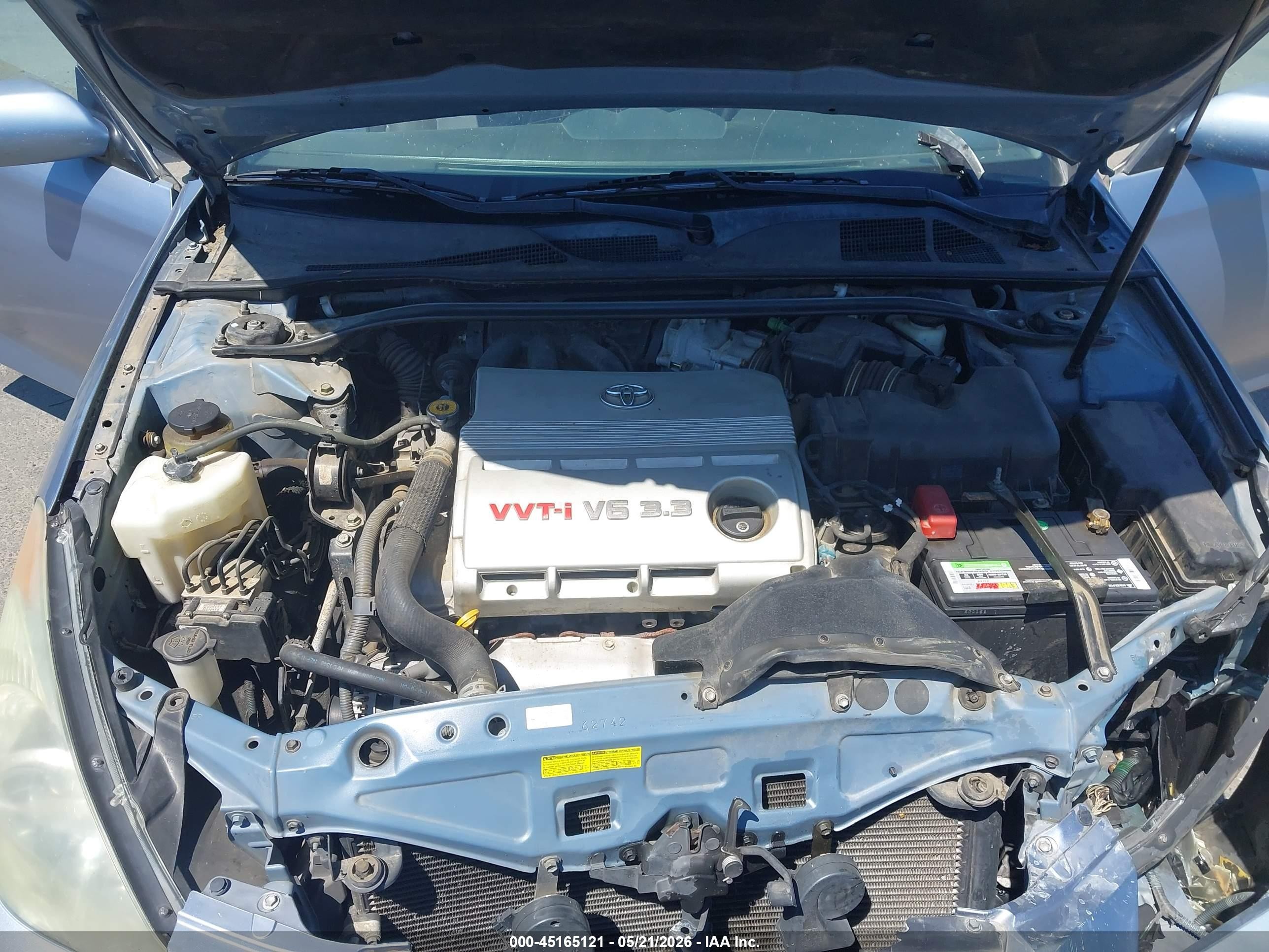 2006 Toyota Camry Solara Se Sport V6 Blue vin: 4T1CA38P06U078949