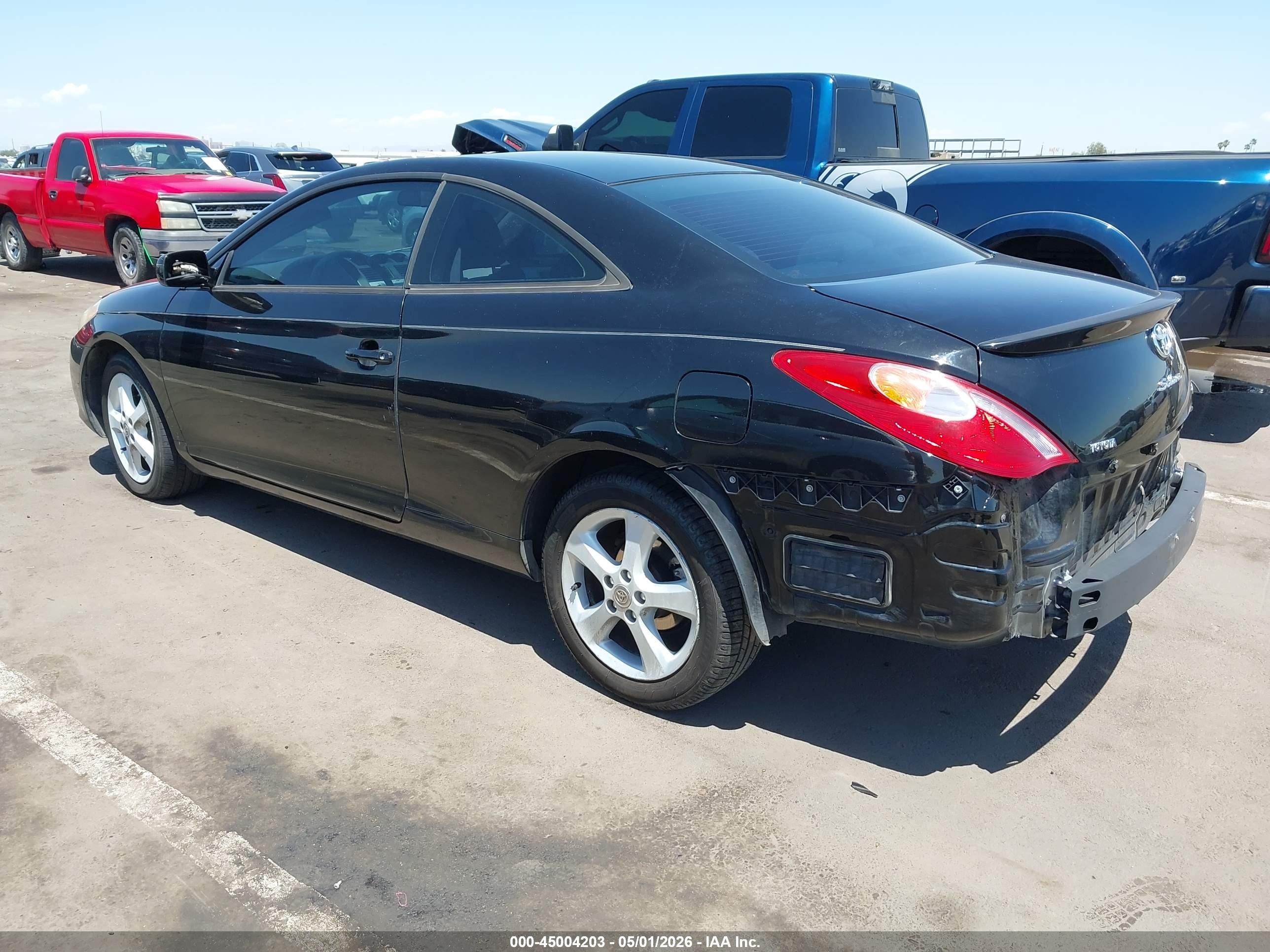 2004 Toyota Camry Solara Se Sport V6/se V6/sle V6 Black vin: 4T1CA38P24U005448