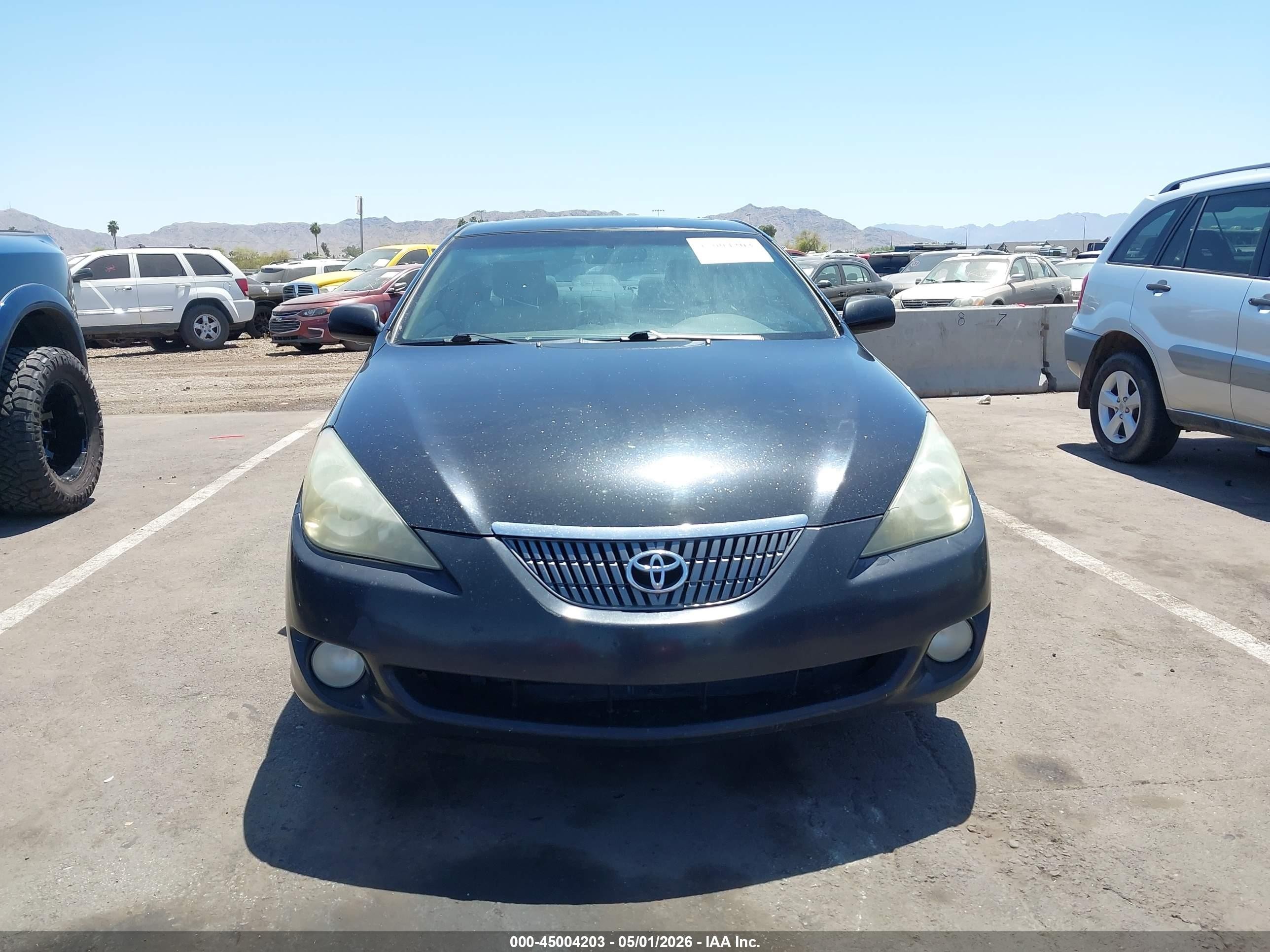 2004 Toyota Camry Solara Se Sport V6/se V6/sle V6 Black vin: 4T1CA38P24U005448