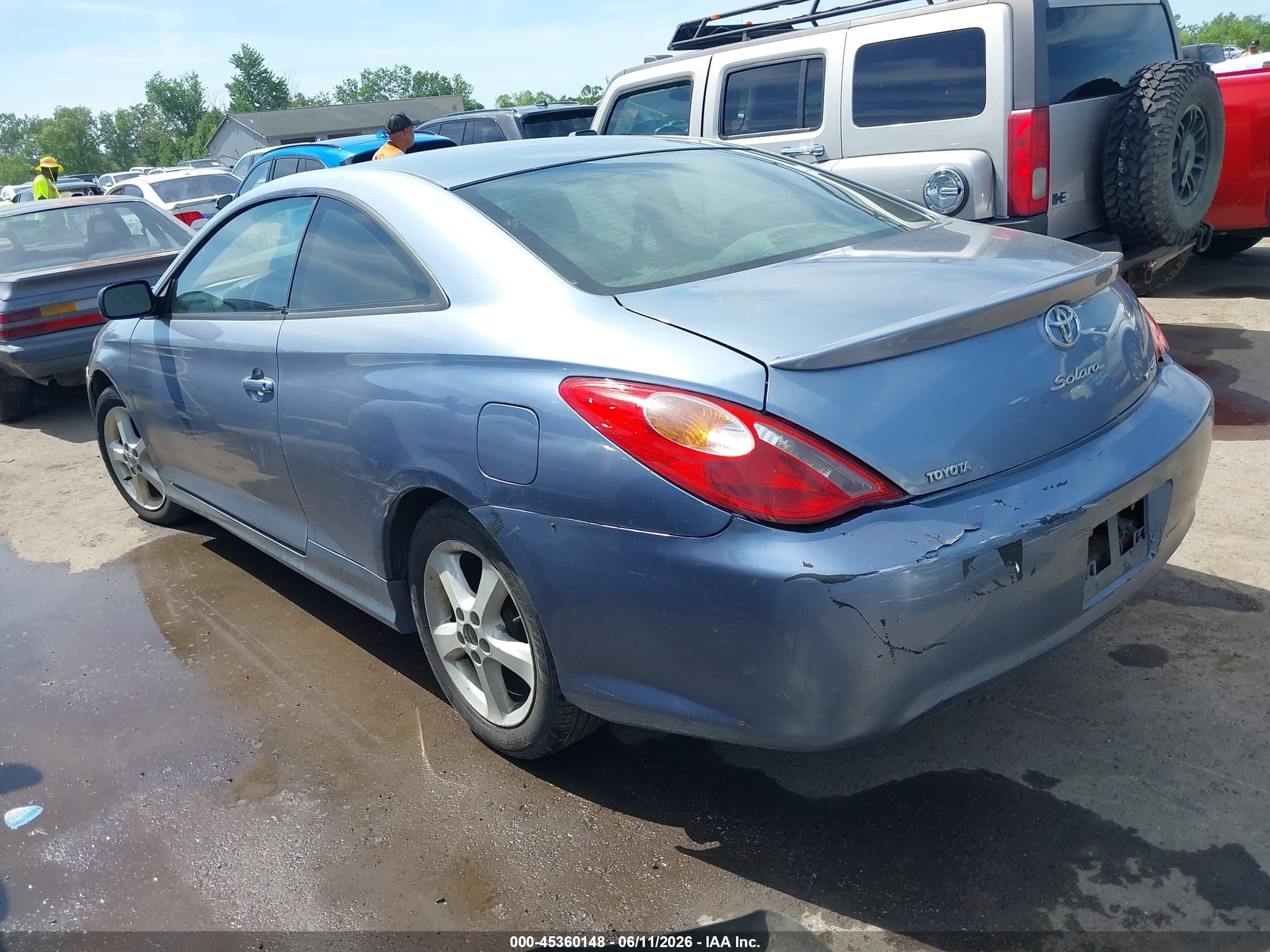 2006 Toyota Camry Solara Se Sport V6 Gray vin: 4T1CA38P26U076894