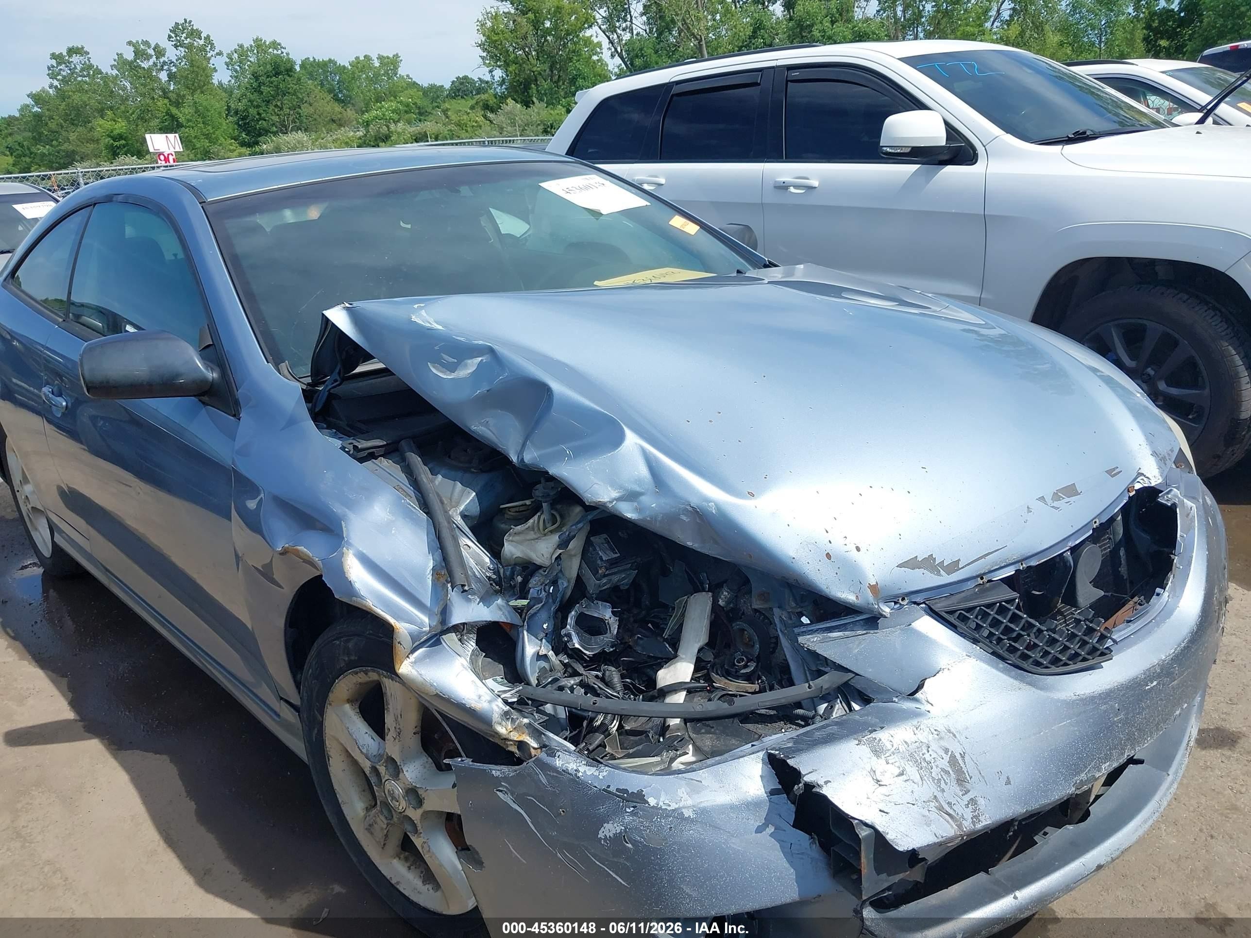 2006 Toyota Camry Solara Se Sport V6 Gray vin: 4T1CA38P26U076894