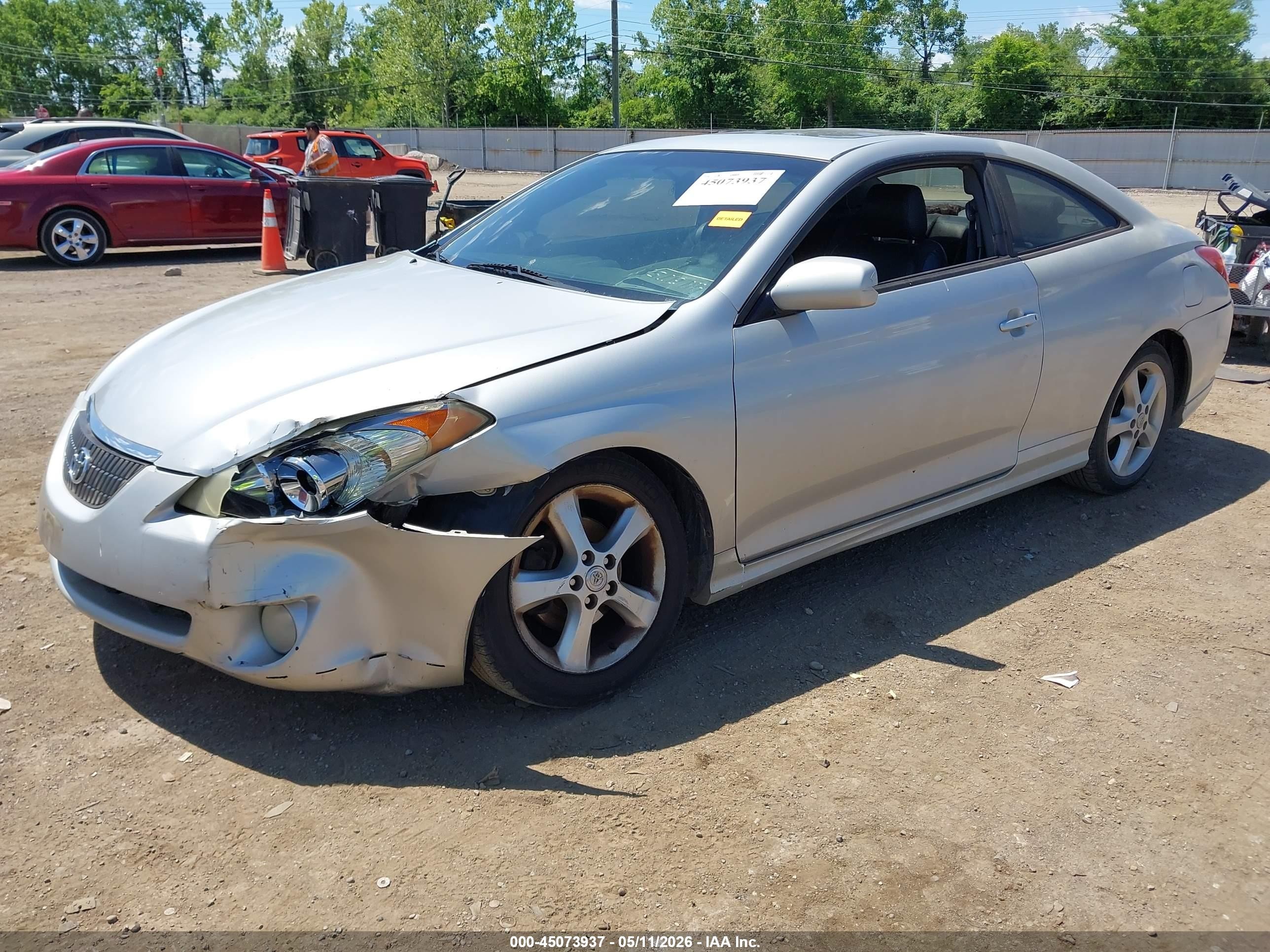 2006 Toyota Camry Solara Se Sport V6 Серебряный vin: 4T1CA38P36U090934