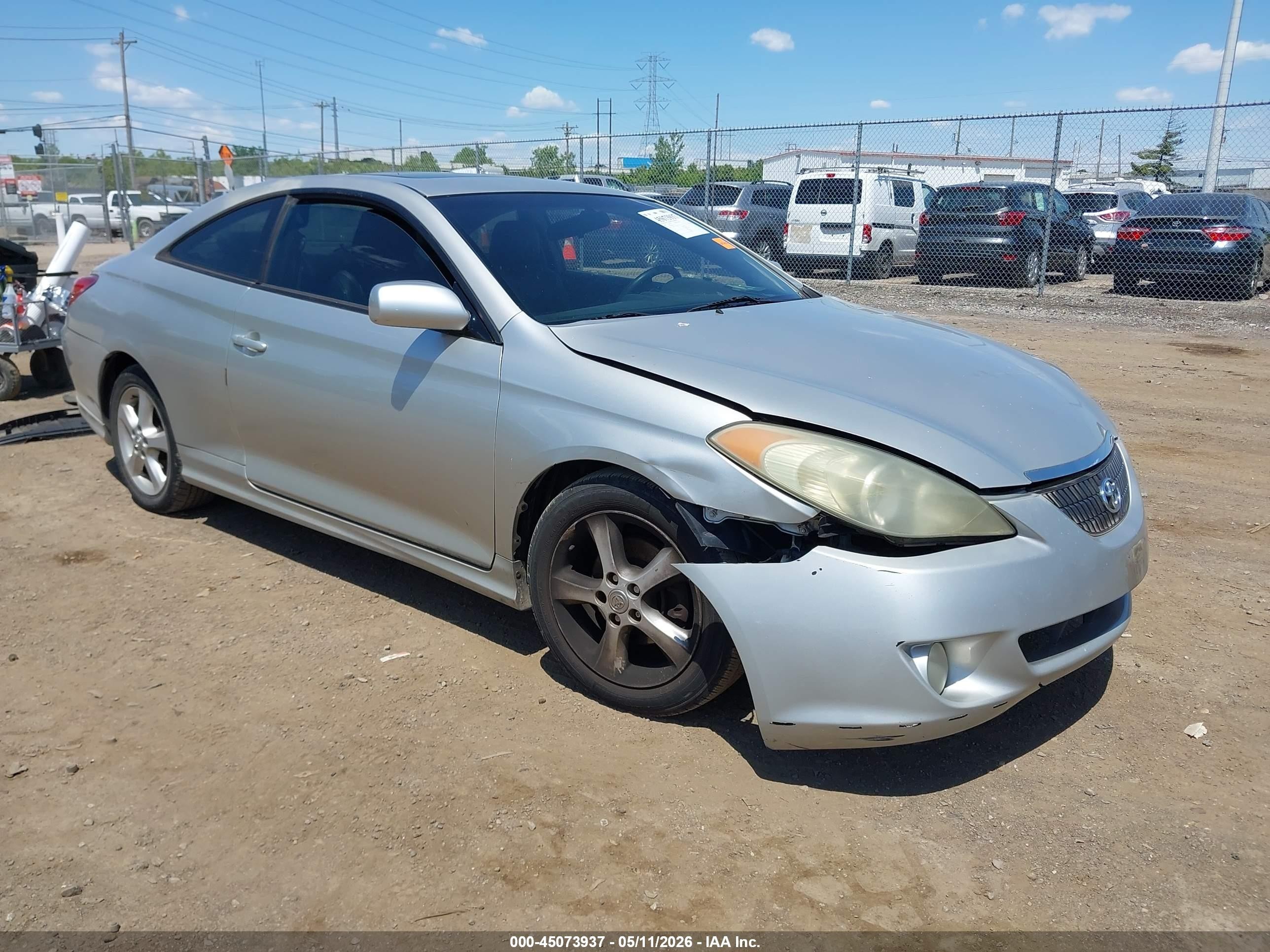 2006 Toyota Camry Solara Se Sport V6 Серебряный vin: 4T1CA38P36U090934