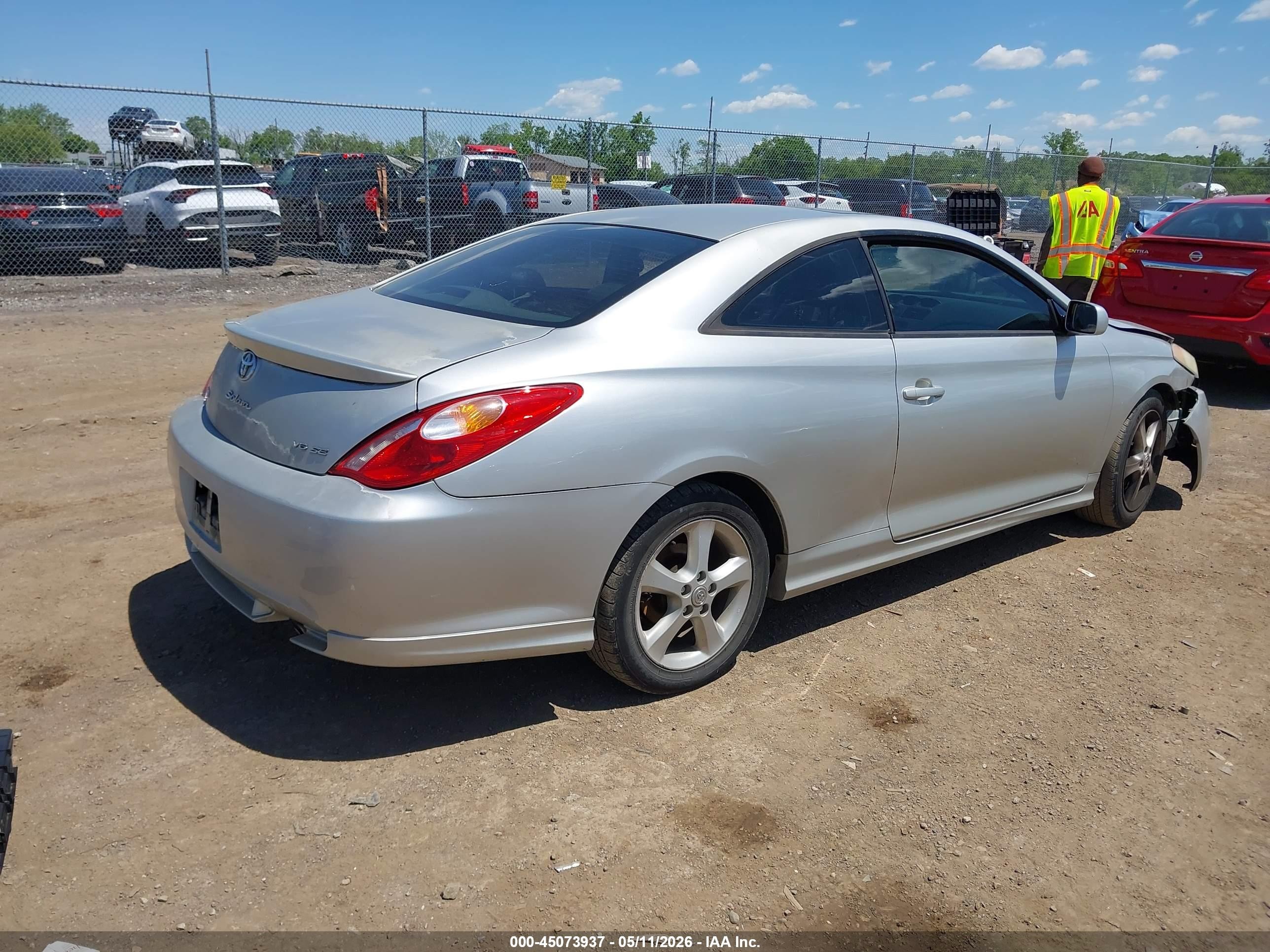 2006 Toyota Camry Solara Se Sport V6 Серебряный vin: 4T1CA38P36U090934