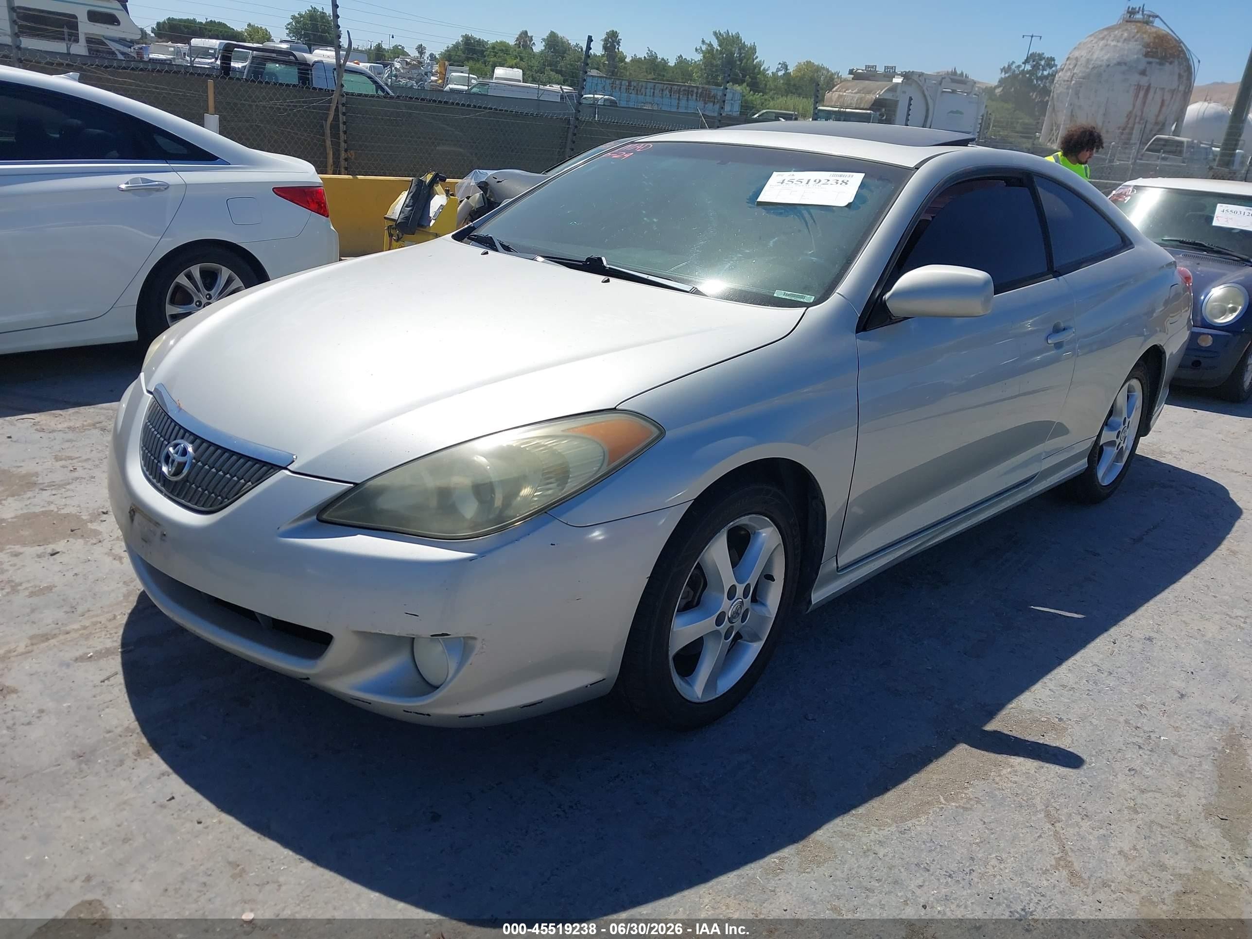 2006 Toyota Camry Solara Se Sport V6 Silver vin: 4T1CA38P36U098905