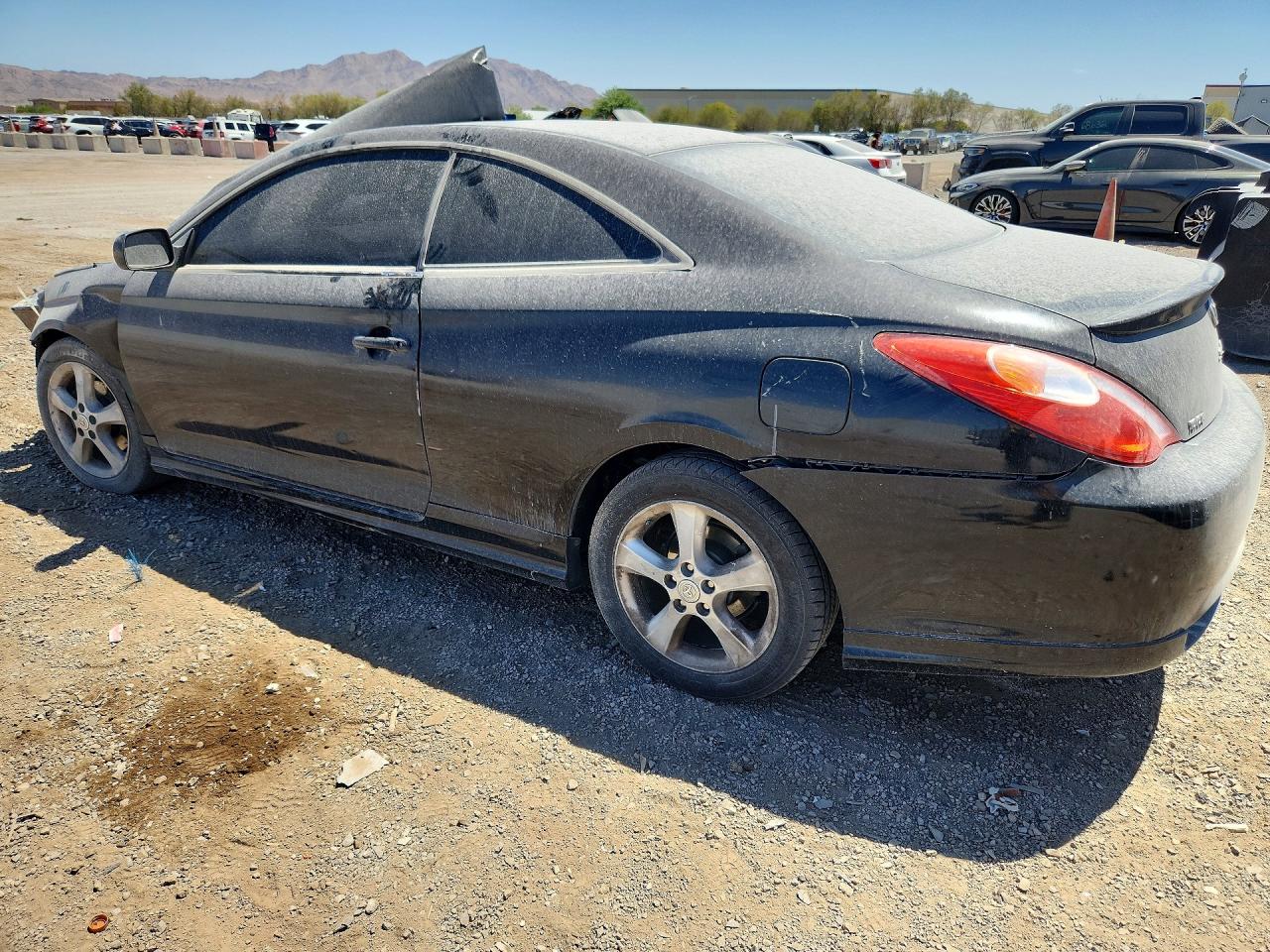 2004 Toyota Camry Solara Se Black vin: 4T1CA38P44U010165