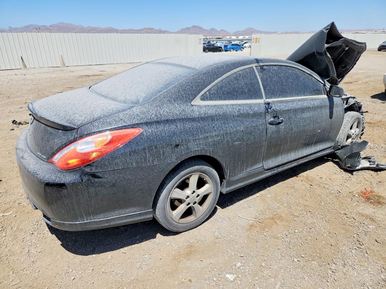 2004 Toyota Camry Solara Se Black vin: 4T1CA38P44U010165