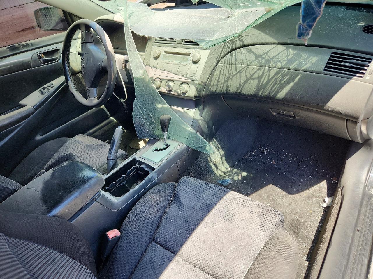 2004 Toyota Camry Solara Se Black vin: 4T1CA38P44U010165