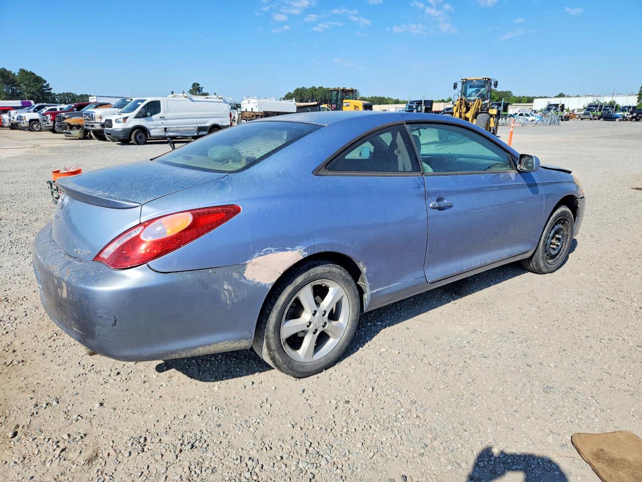 2004 Toyota Camry Solara Se V6 Blue vin: 4T1CA38P44U010781